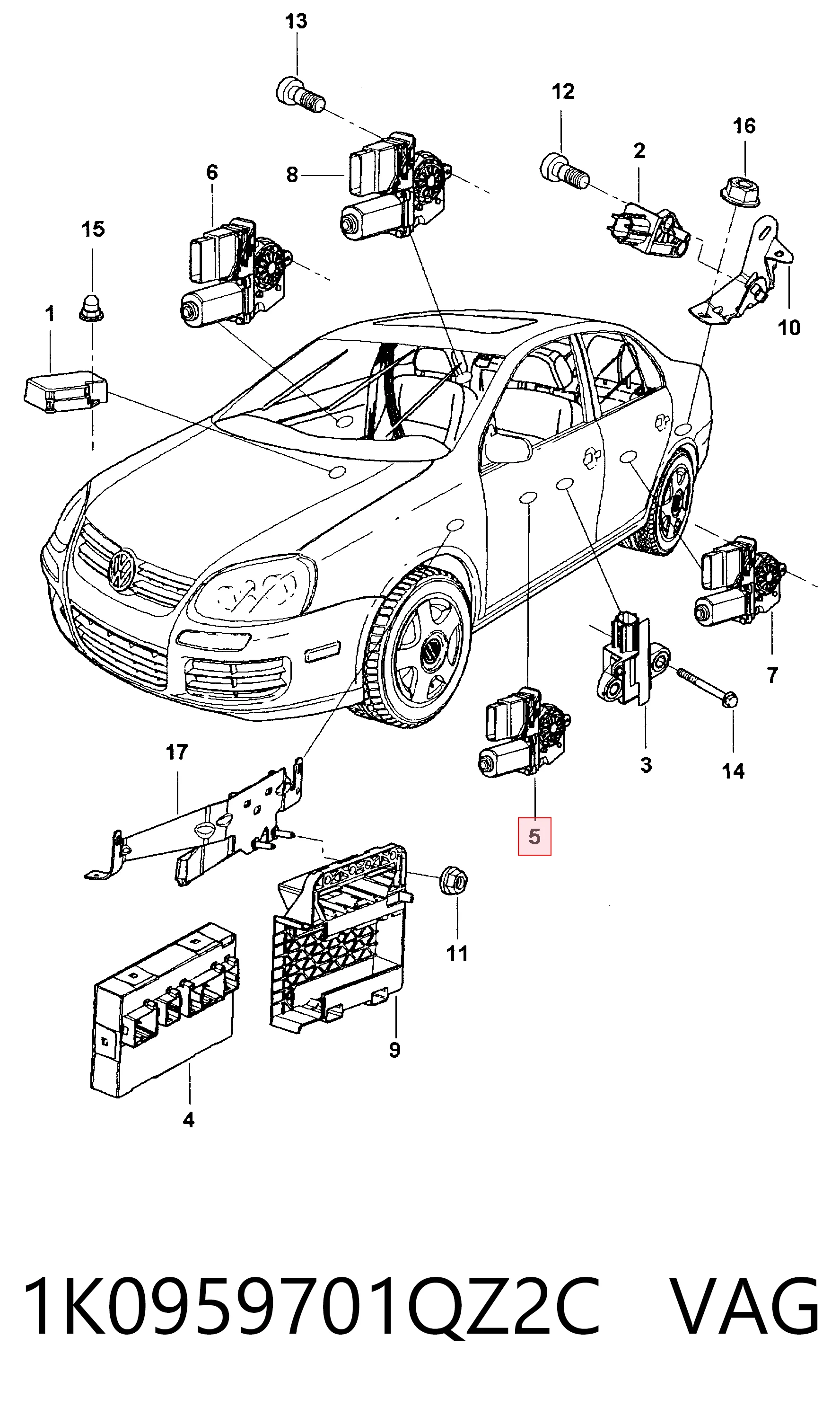 1K0959701QZ2C VAG