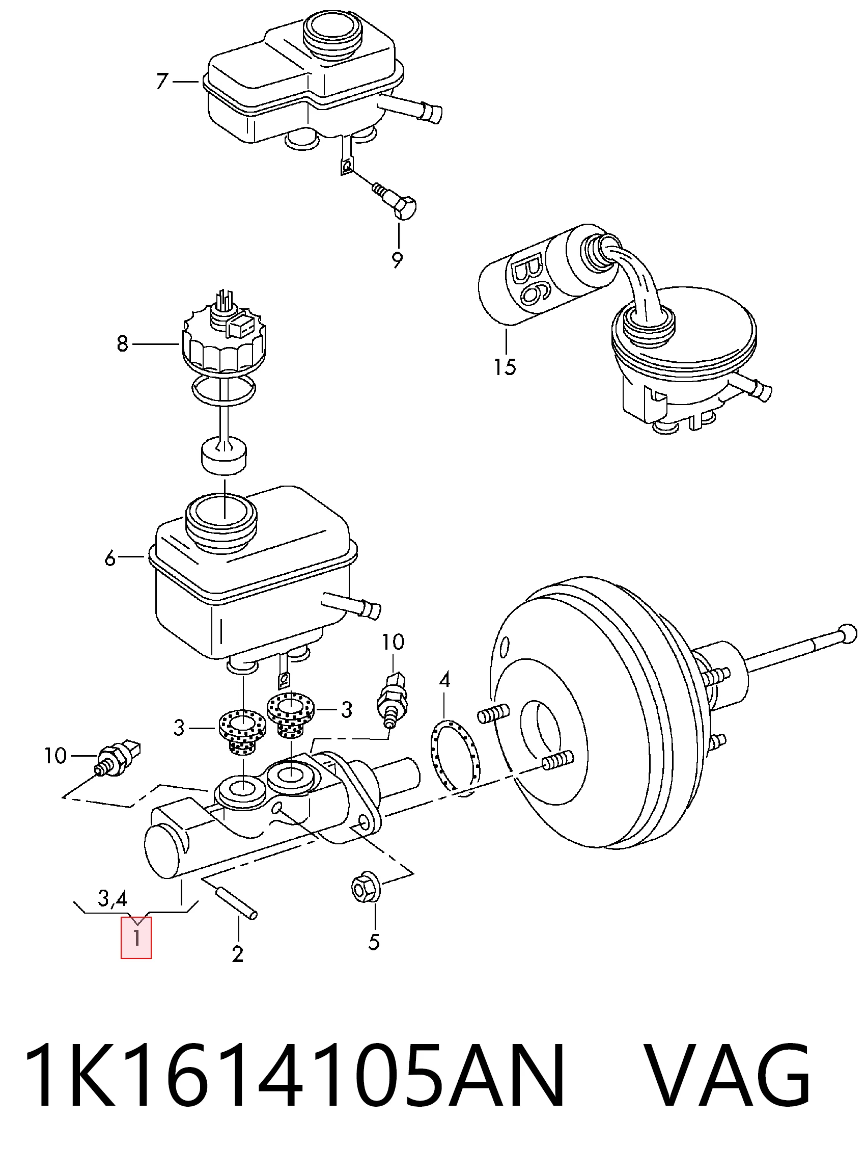 1K1614105AN VAG