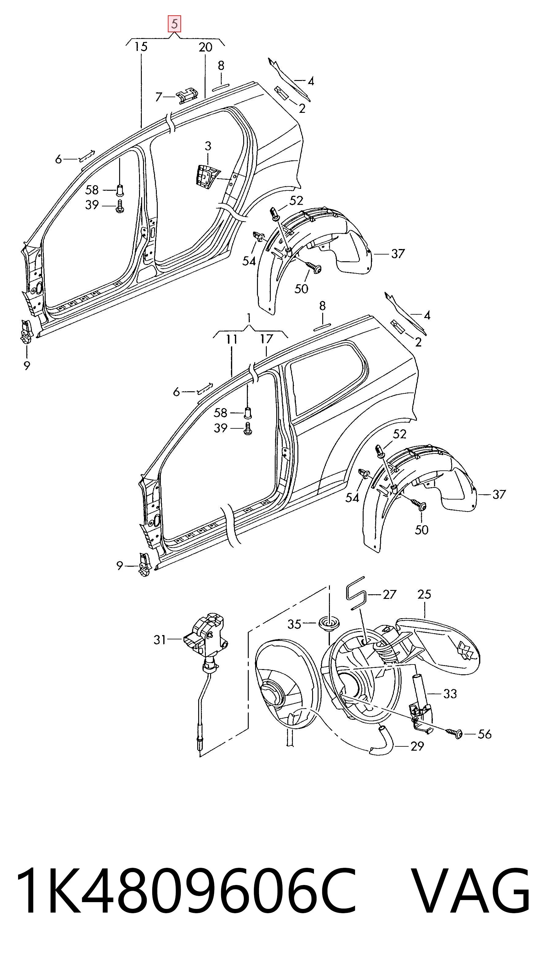 1K4809606C VAG