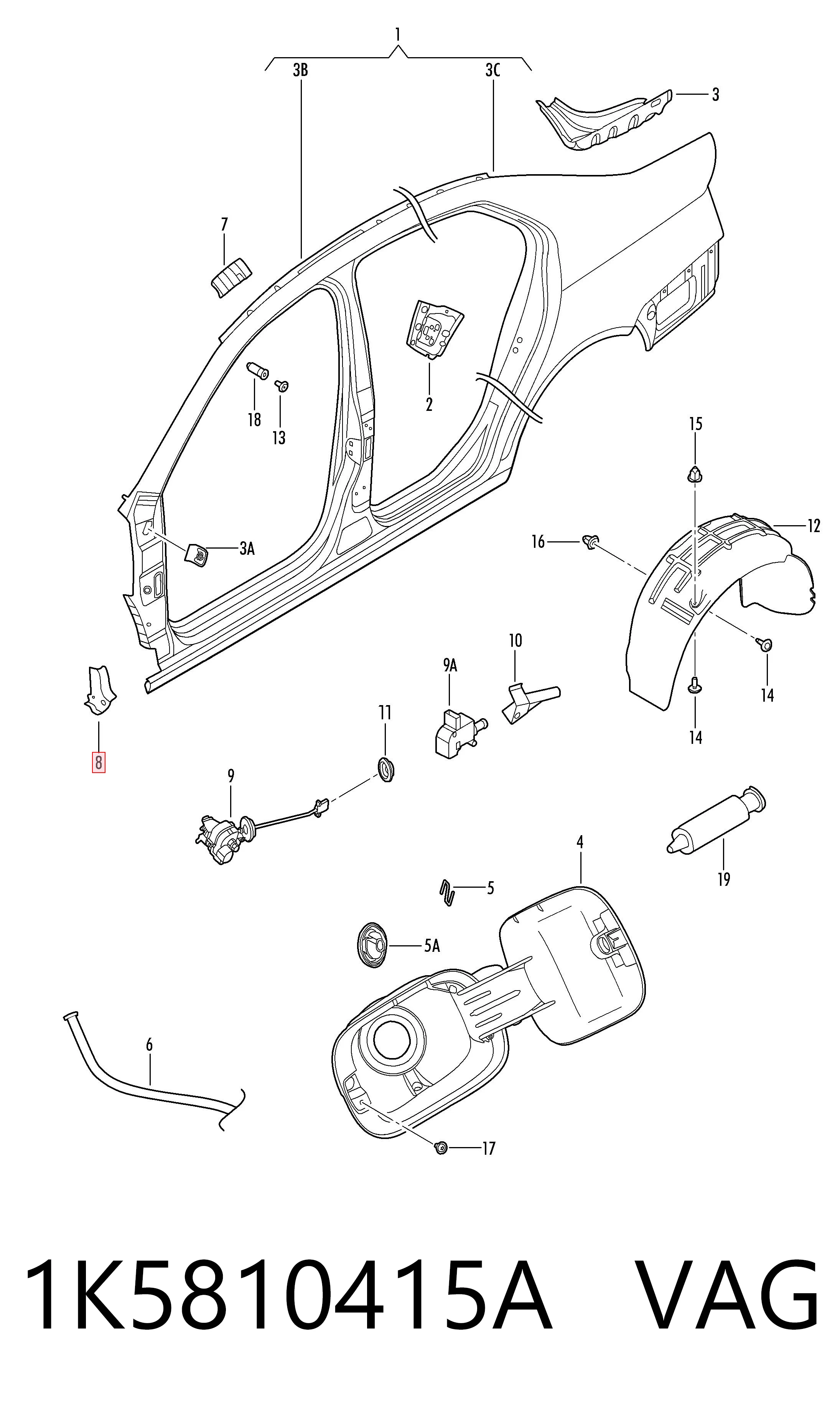1K5810415A VAG 