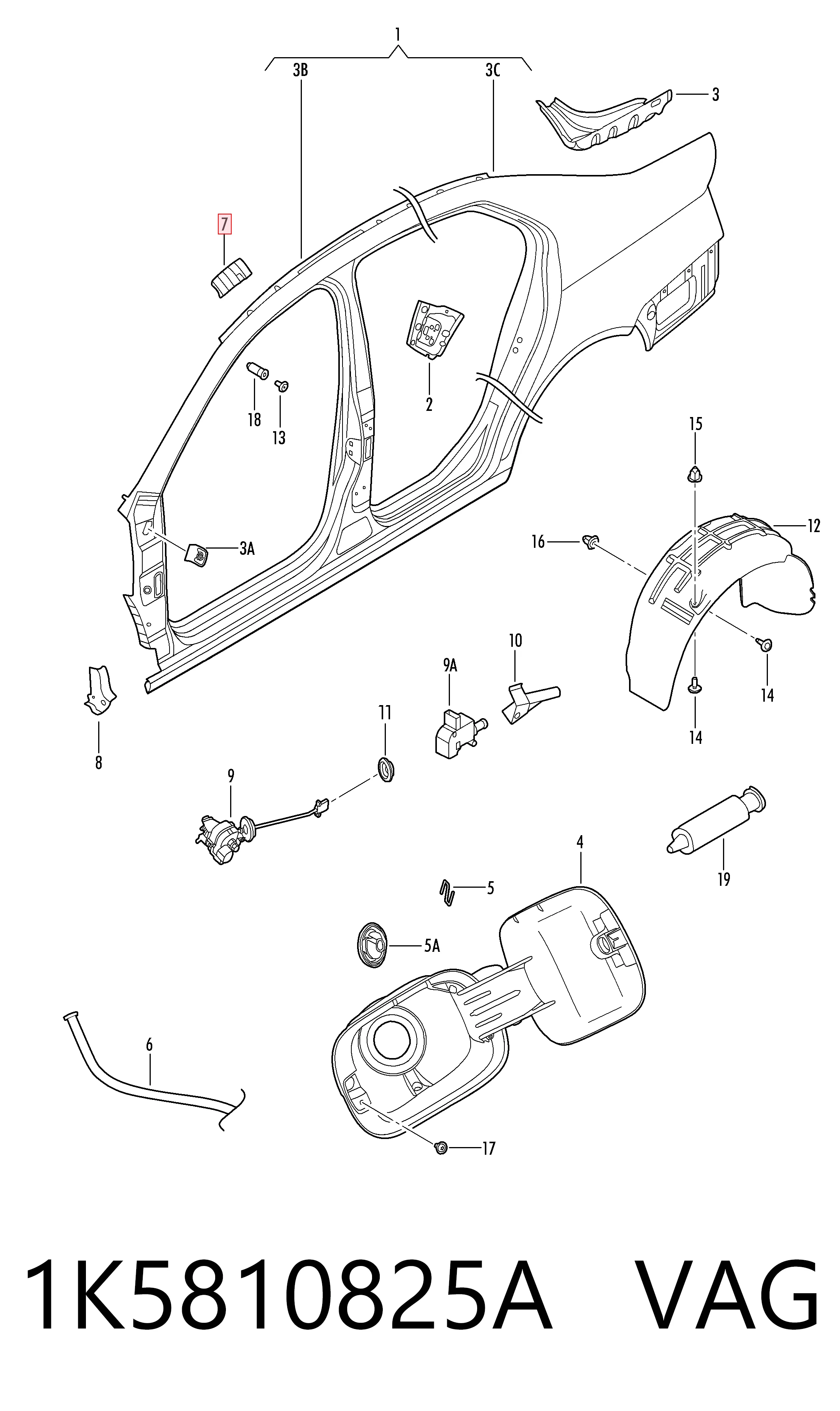 1K5810825A VAG
