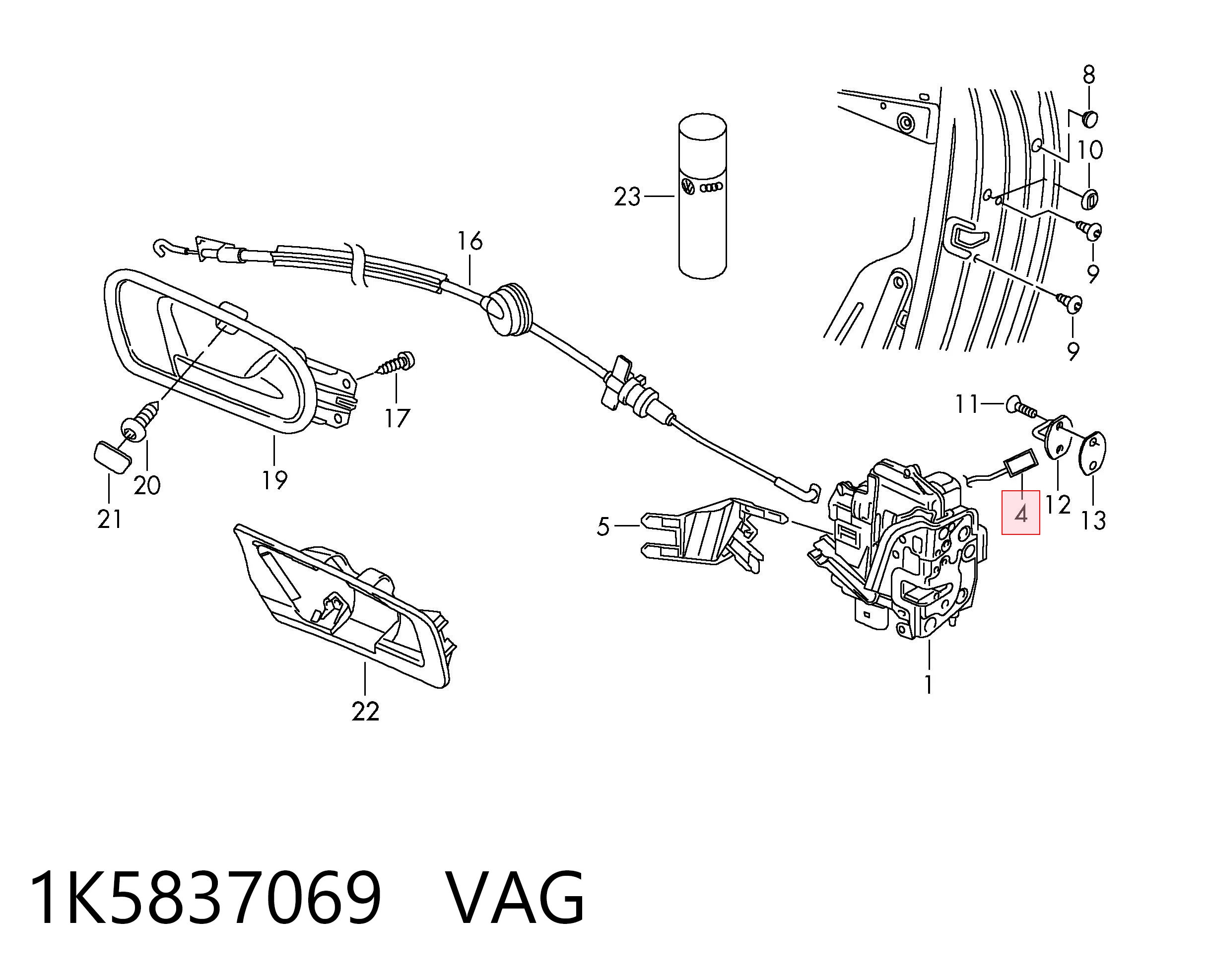 1K5837069 VAG 