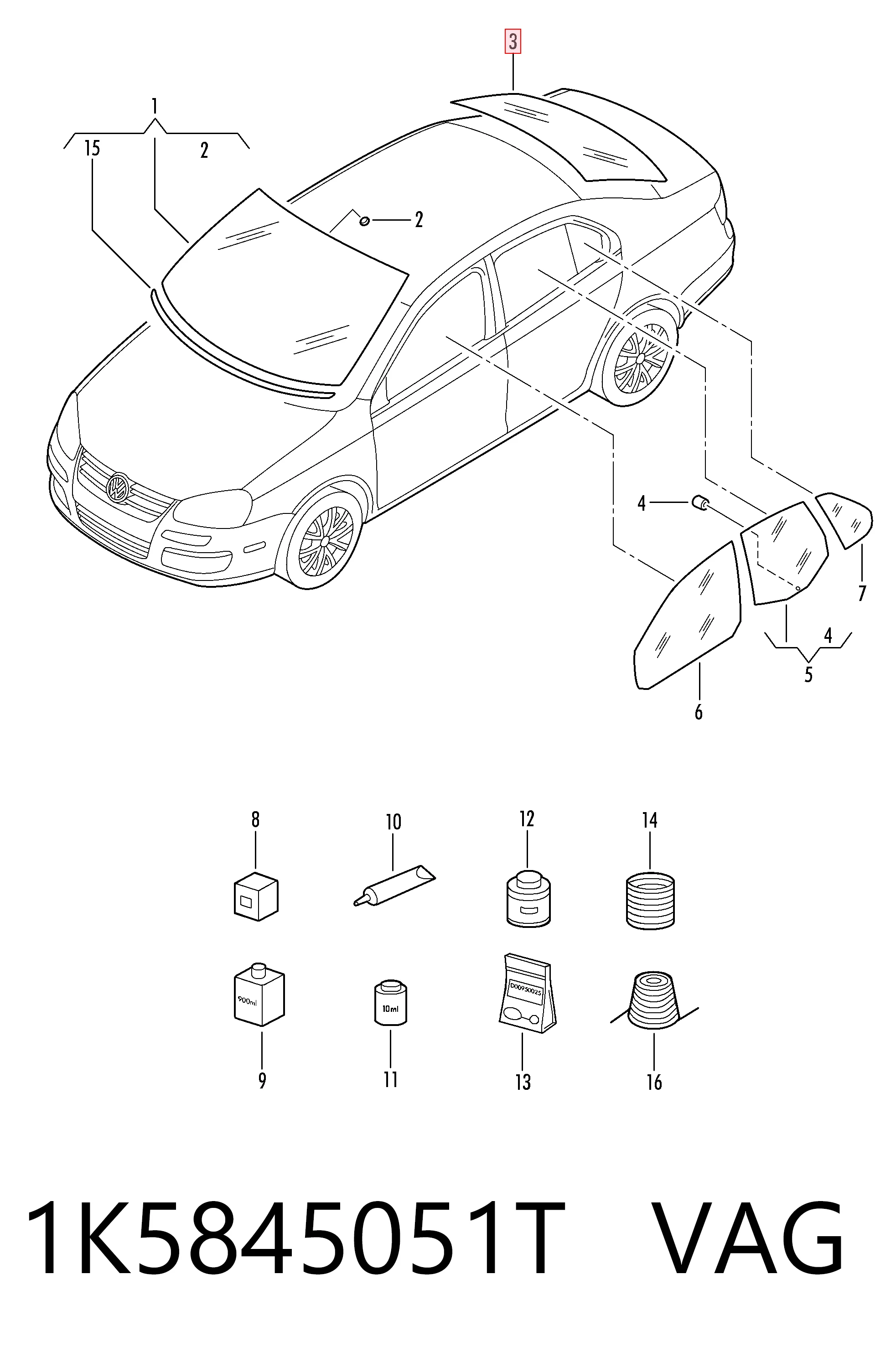 1K5845051T VAG