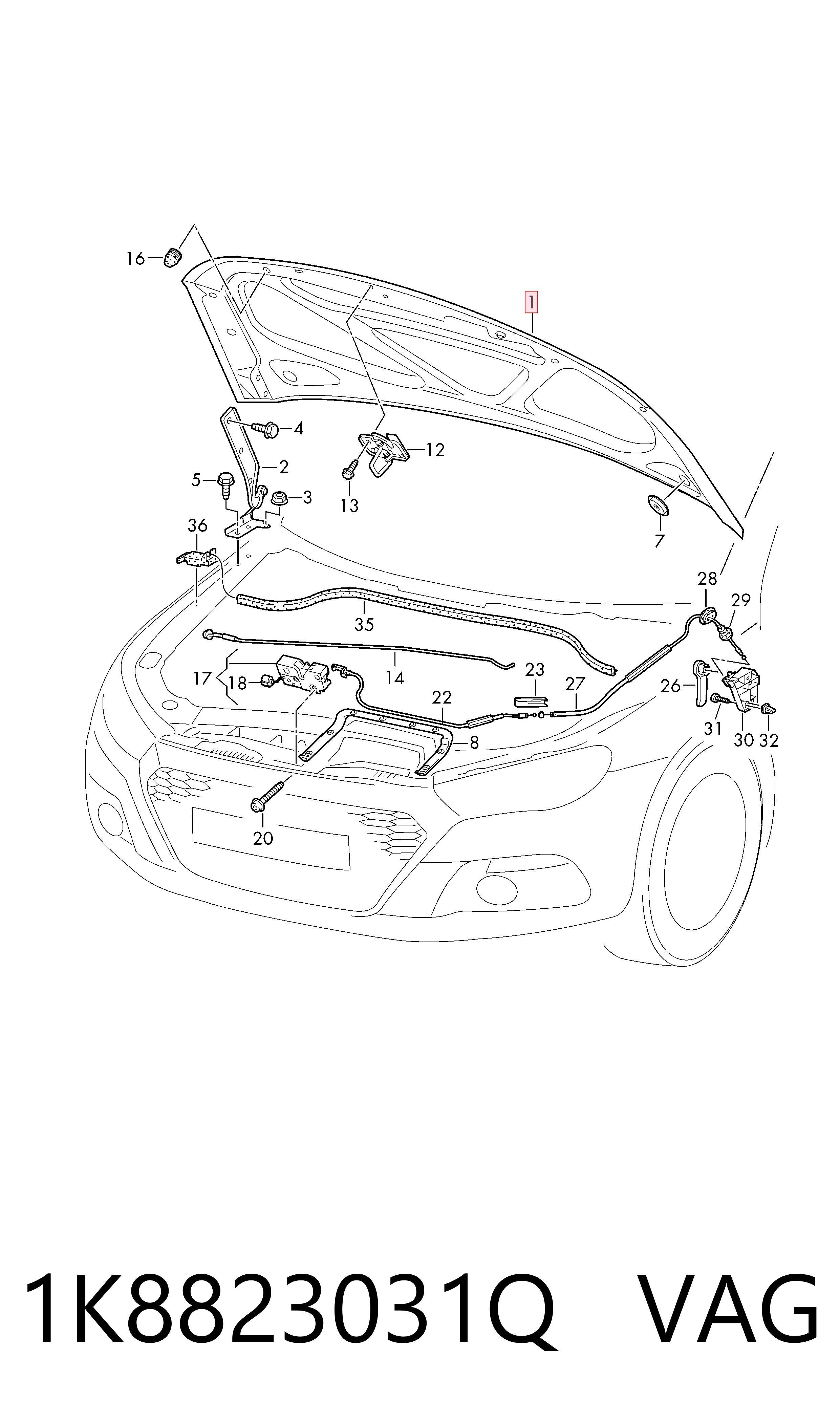 1K8823031Q VAG