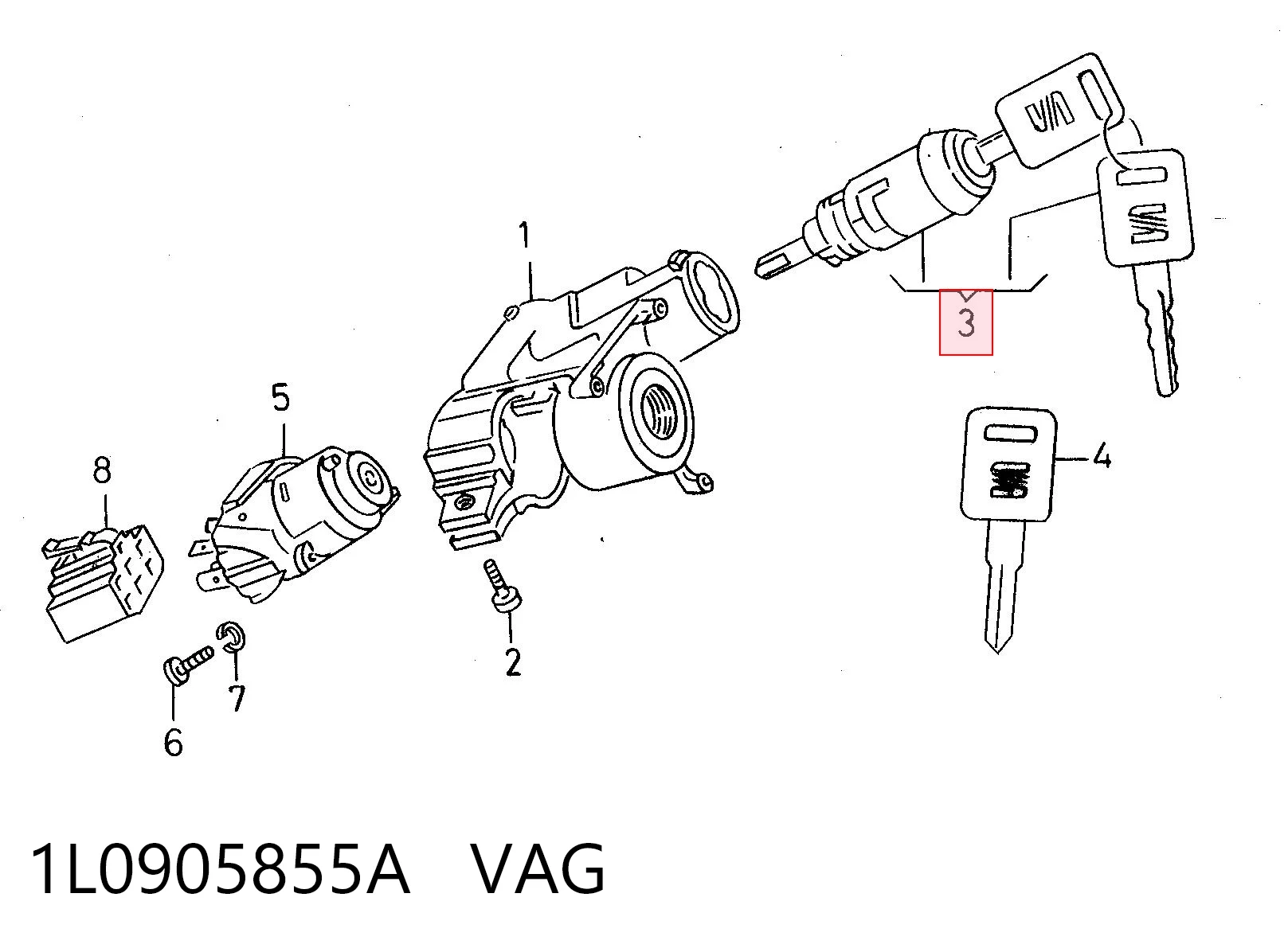 1L0905855A VAG