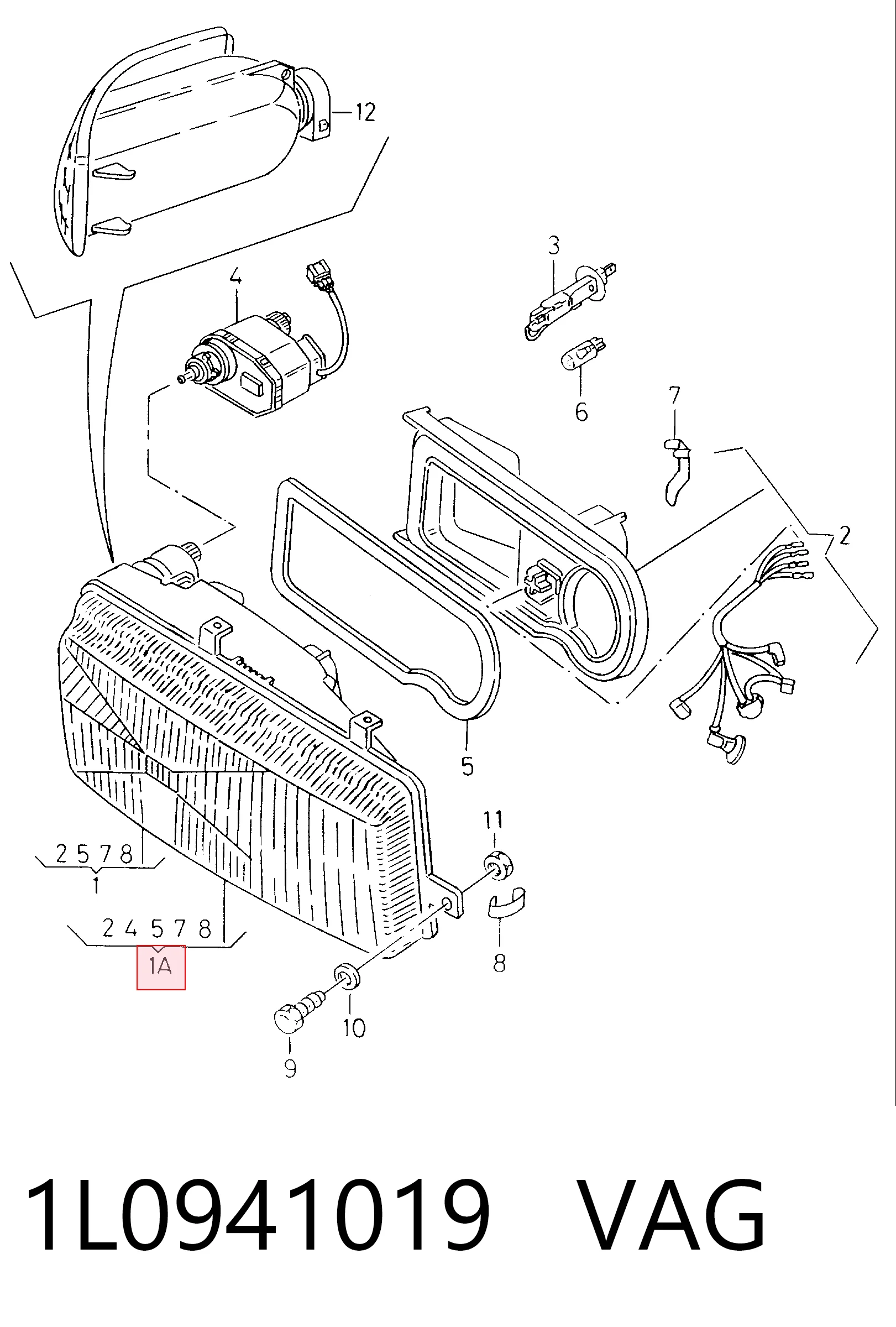1L0941019 VAG