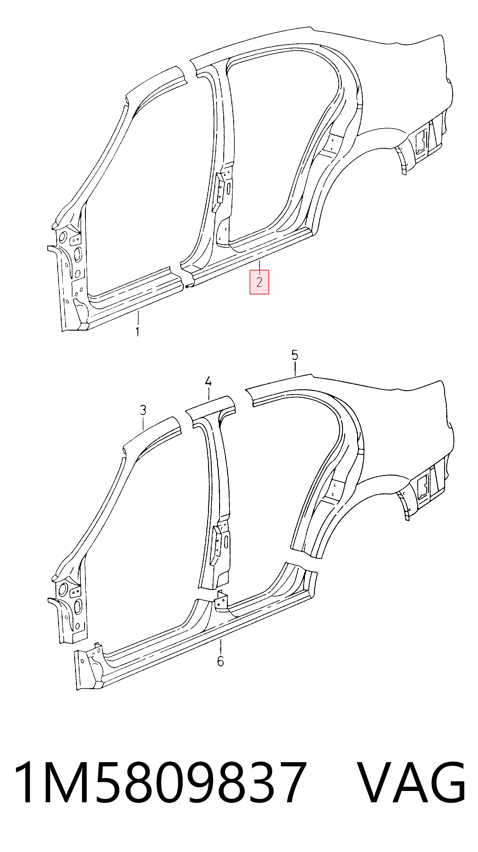 1M5809837 VAG