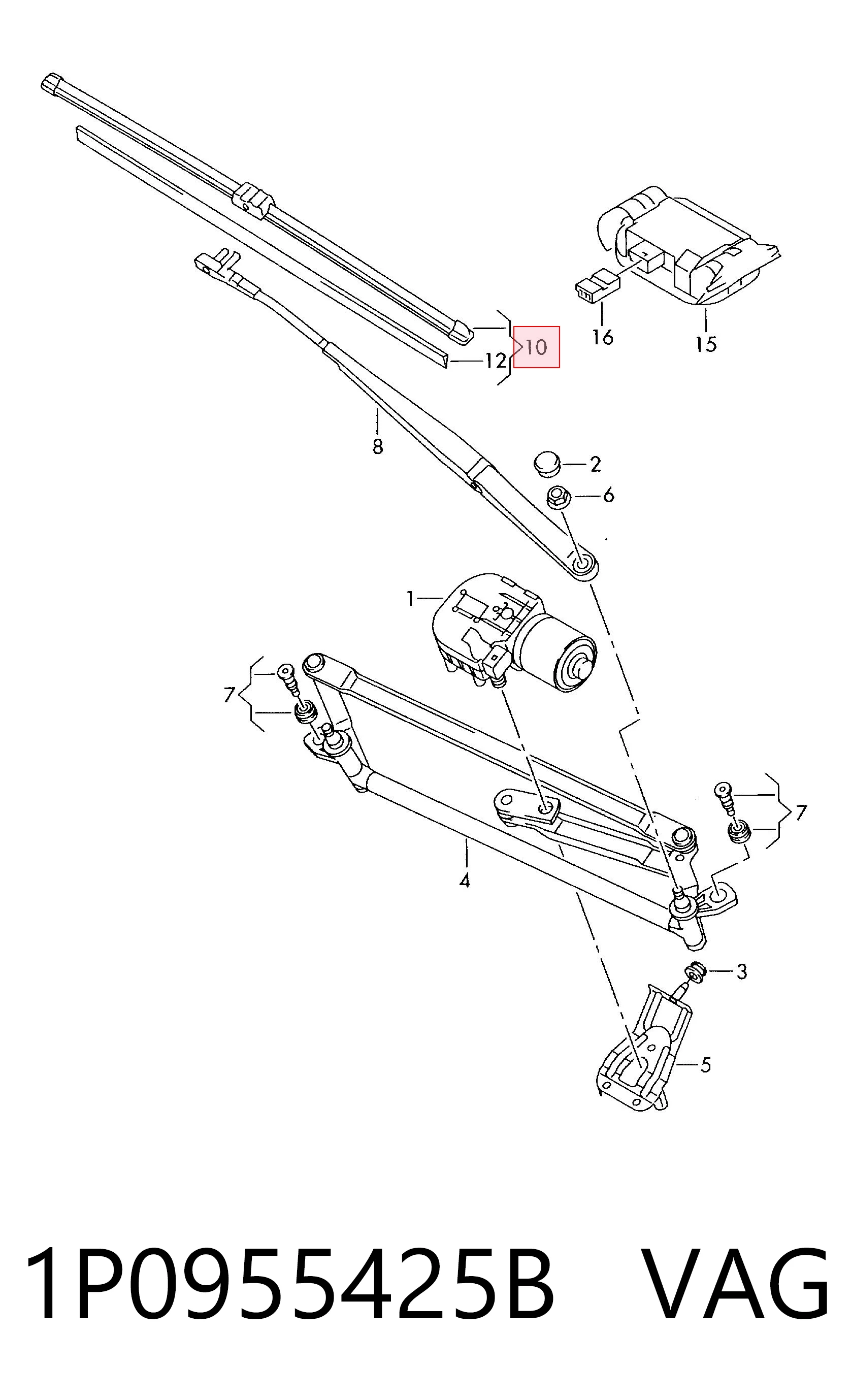 1P0955425B VAG