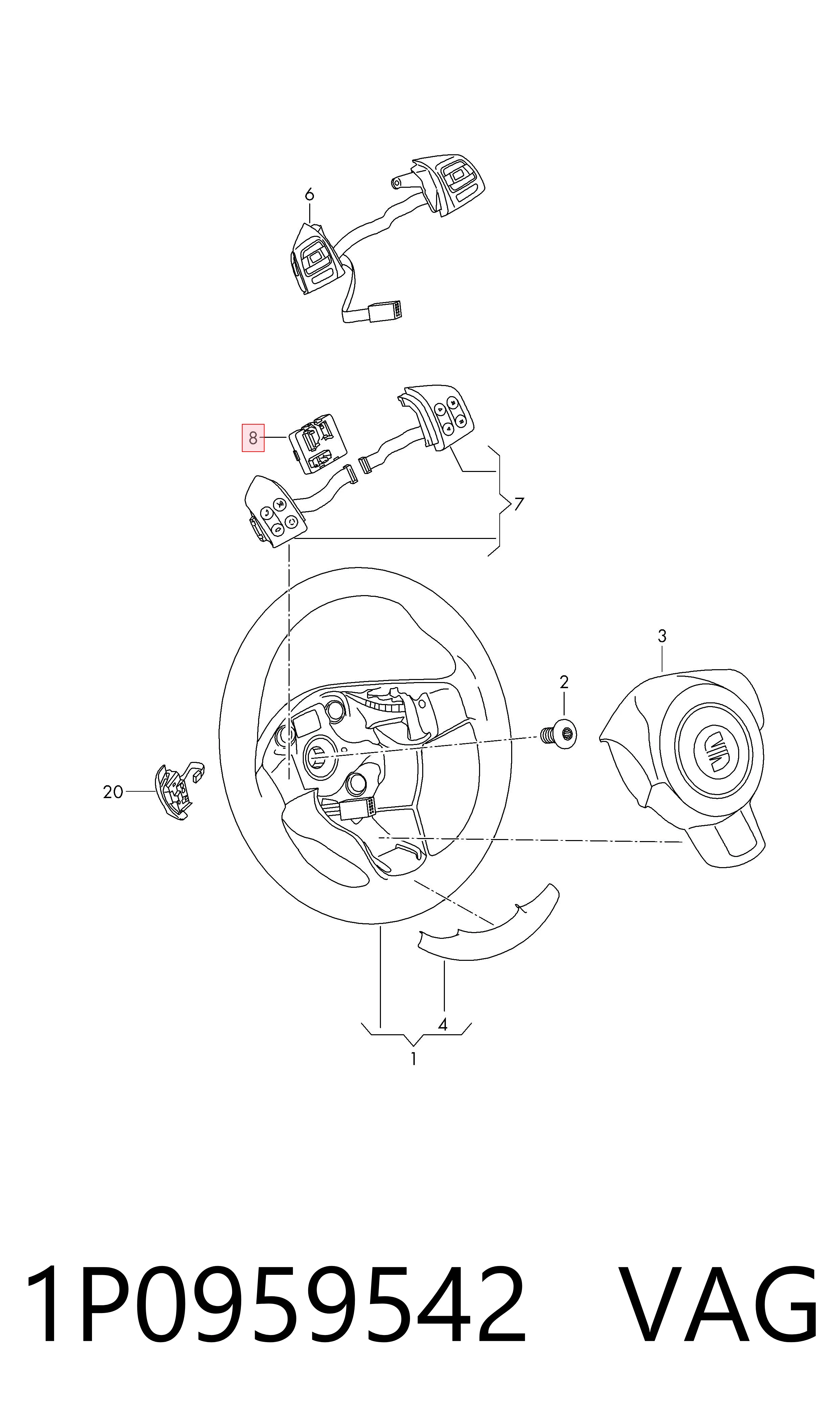 1P0959542 VAG