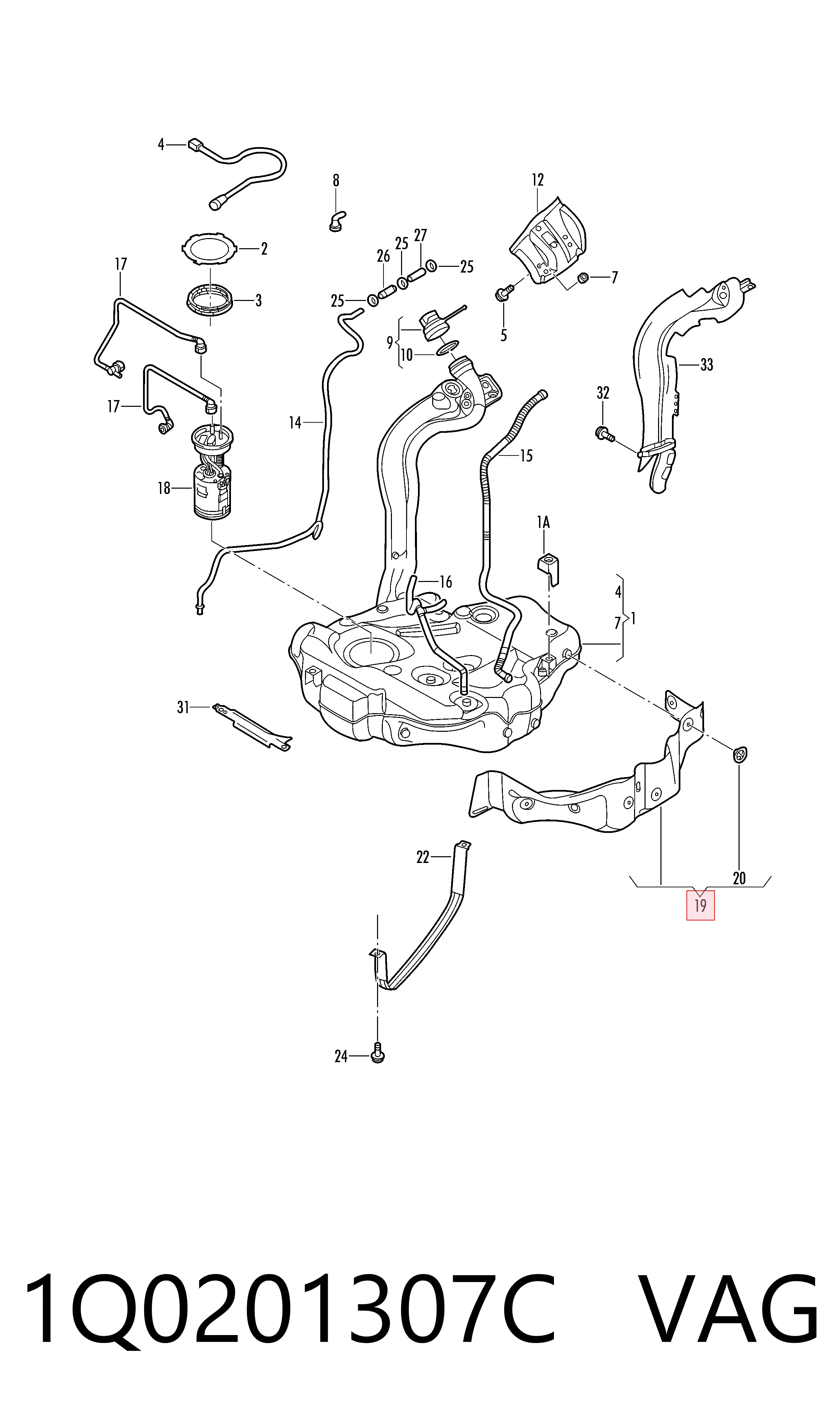 1Q0201307C VAG