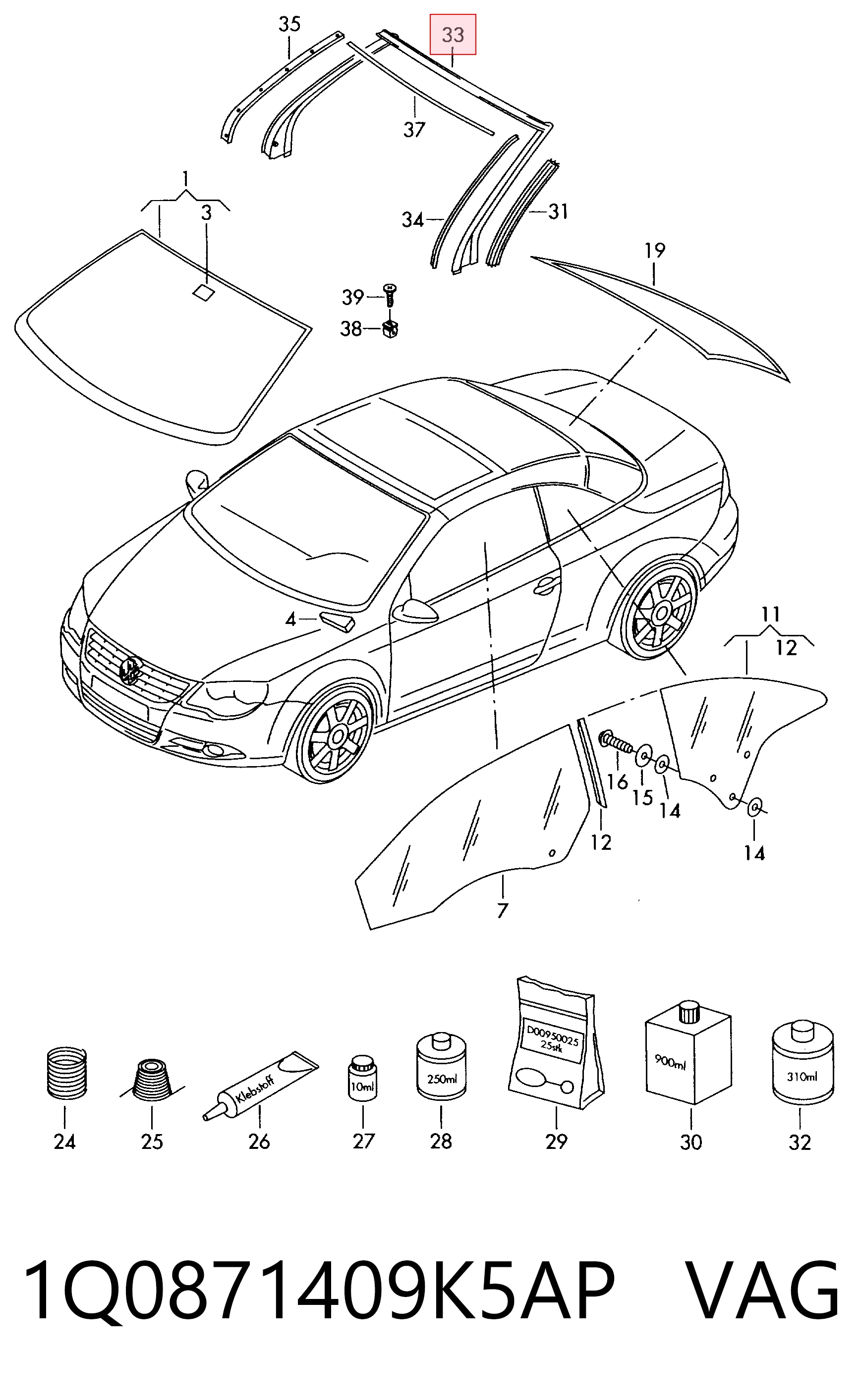1Q0871409K5AP VAG
