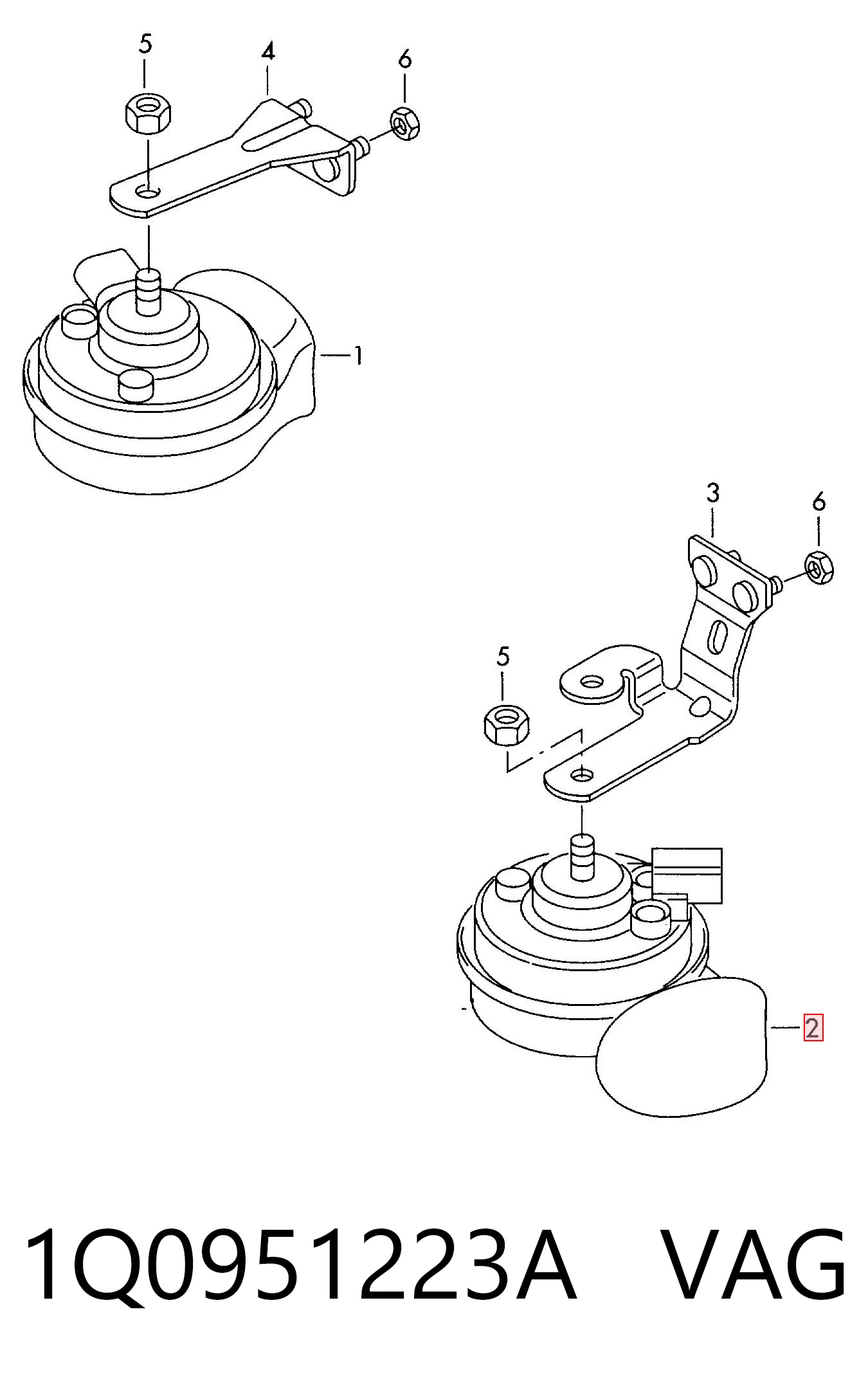 1Q0951223A VAG