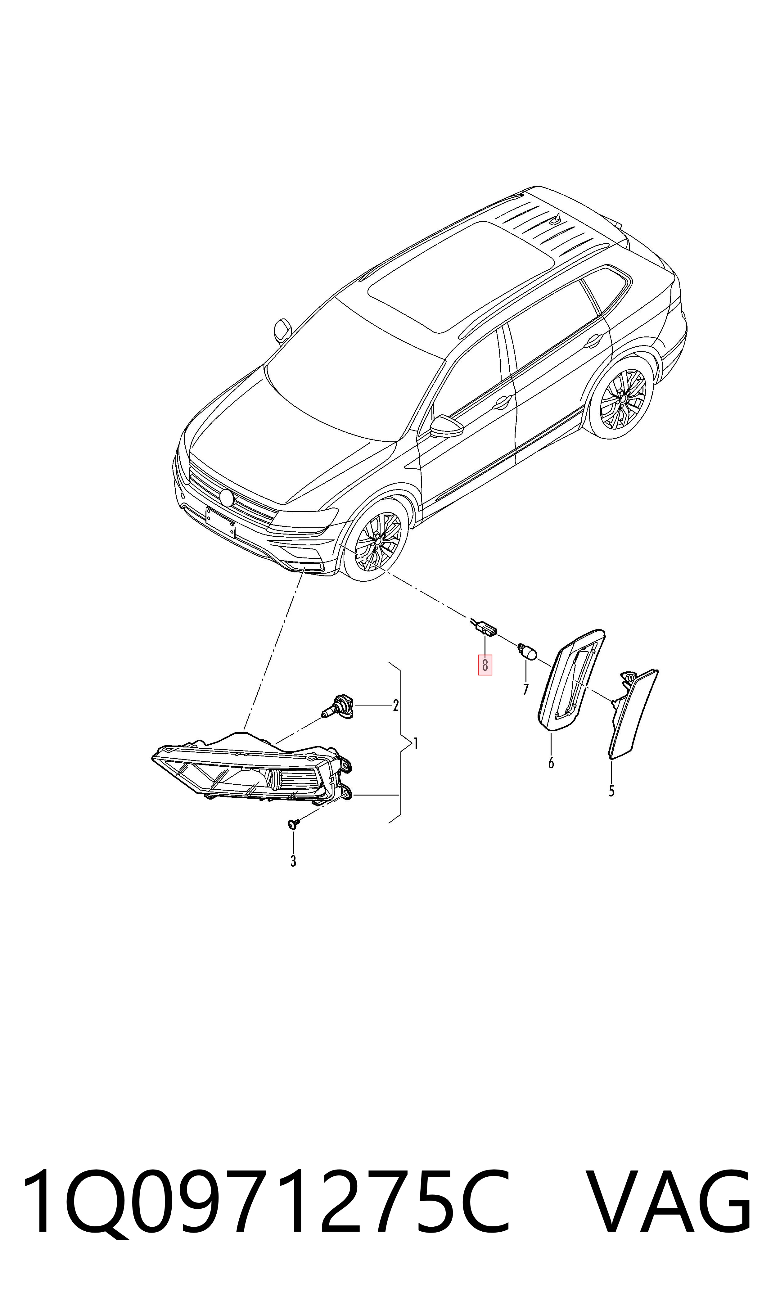 1Q0971275C VAG