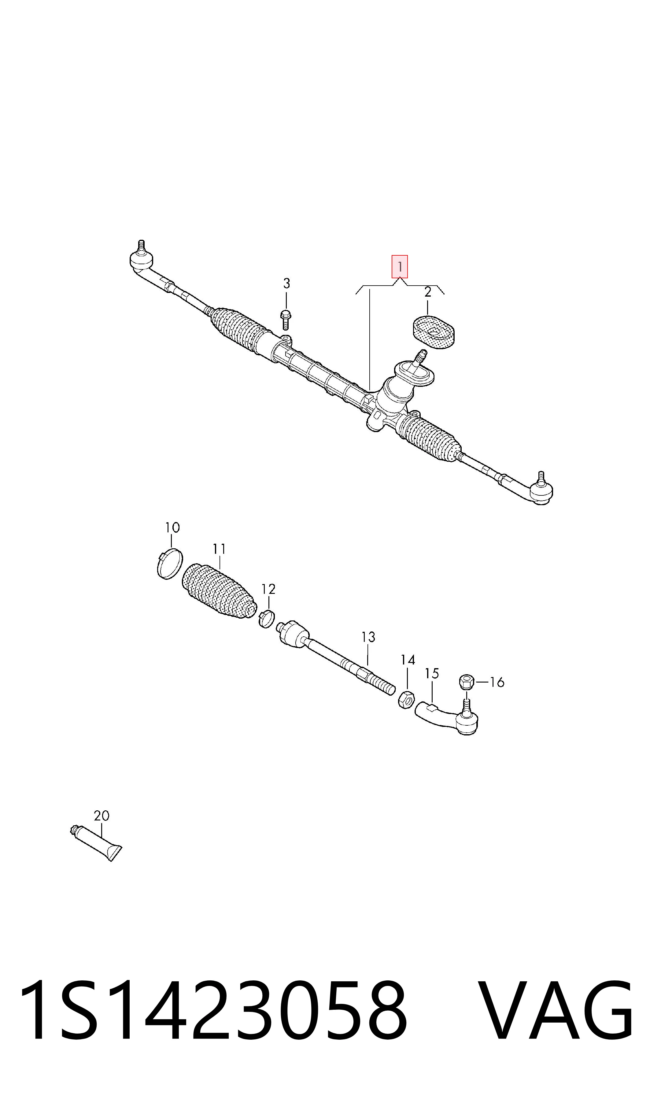 1S1423058 VAG