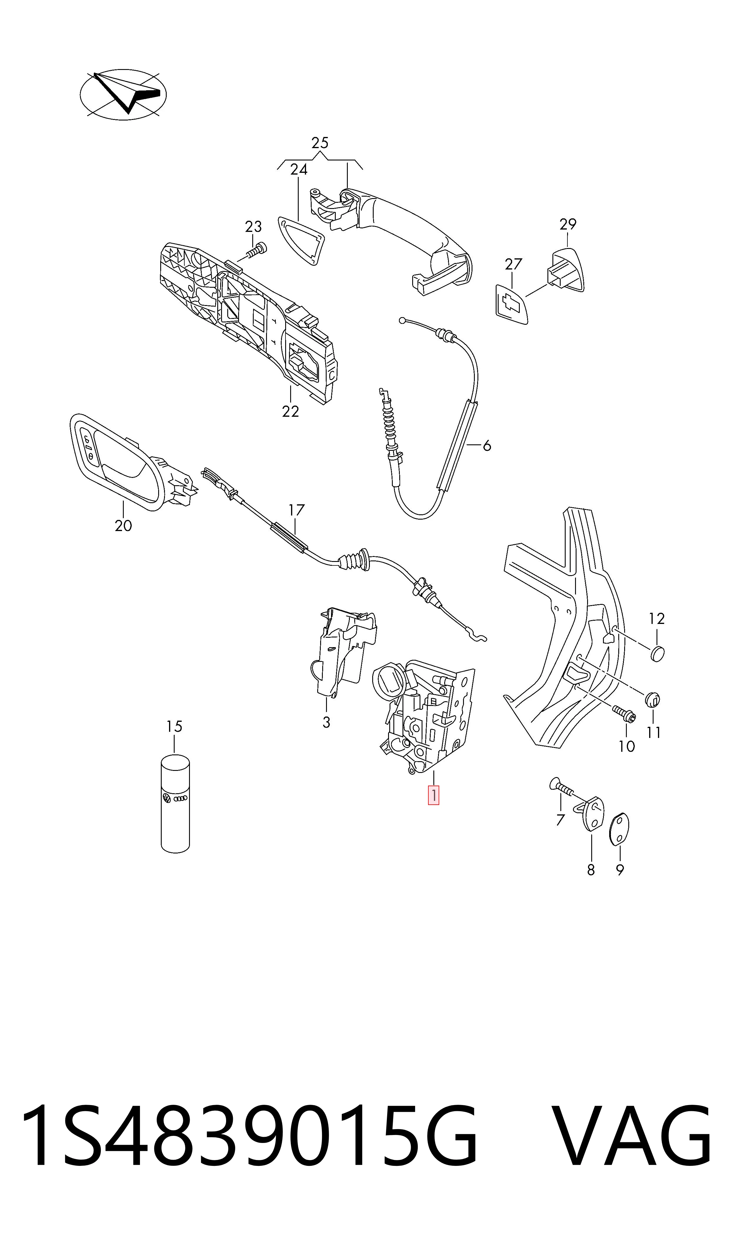 1S4839015G VAG