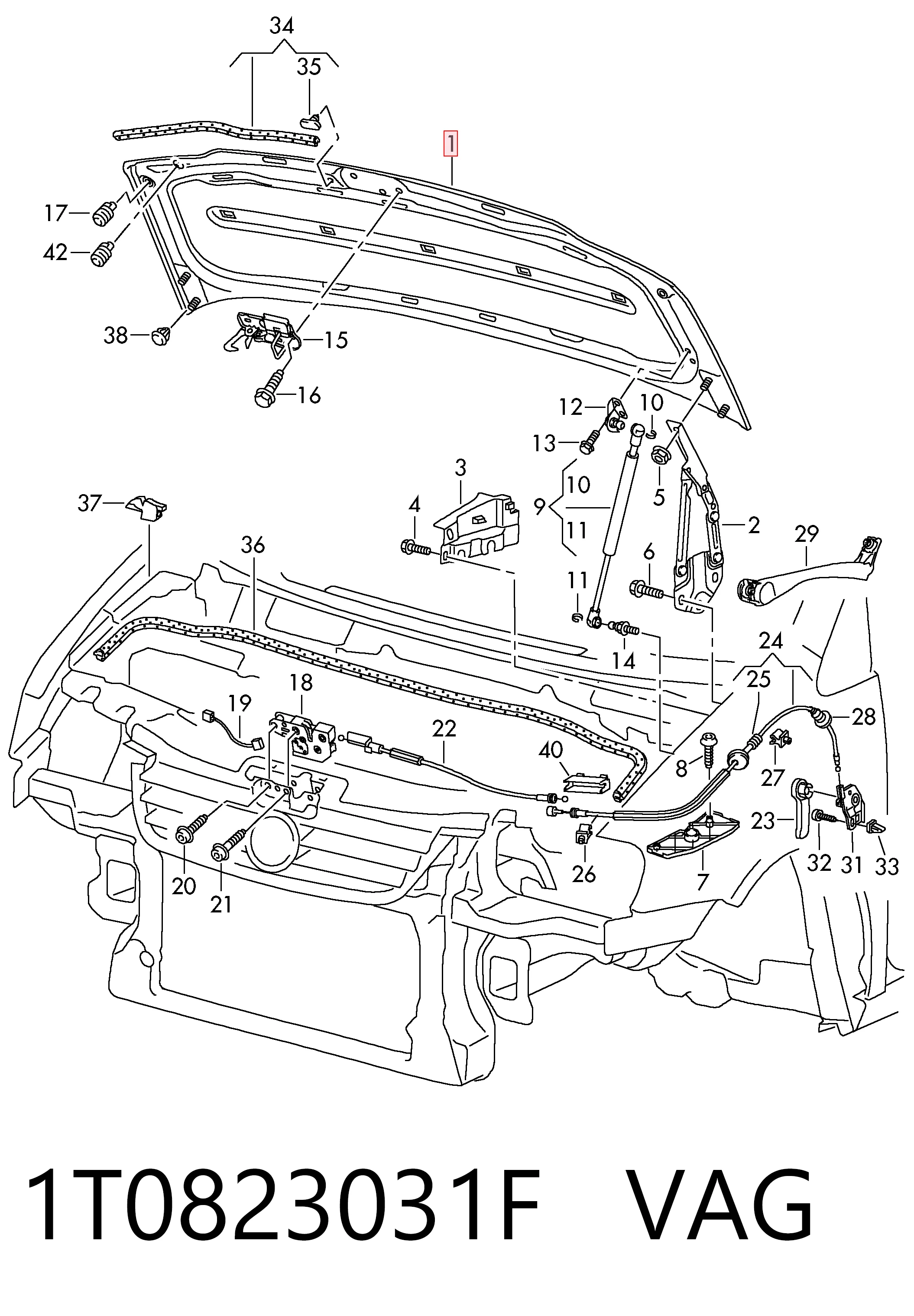 Compre Capota Volkswagen Touran 1