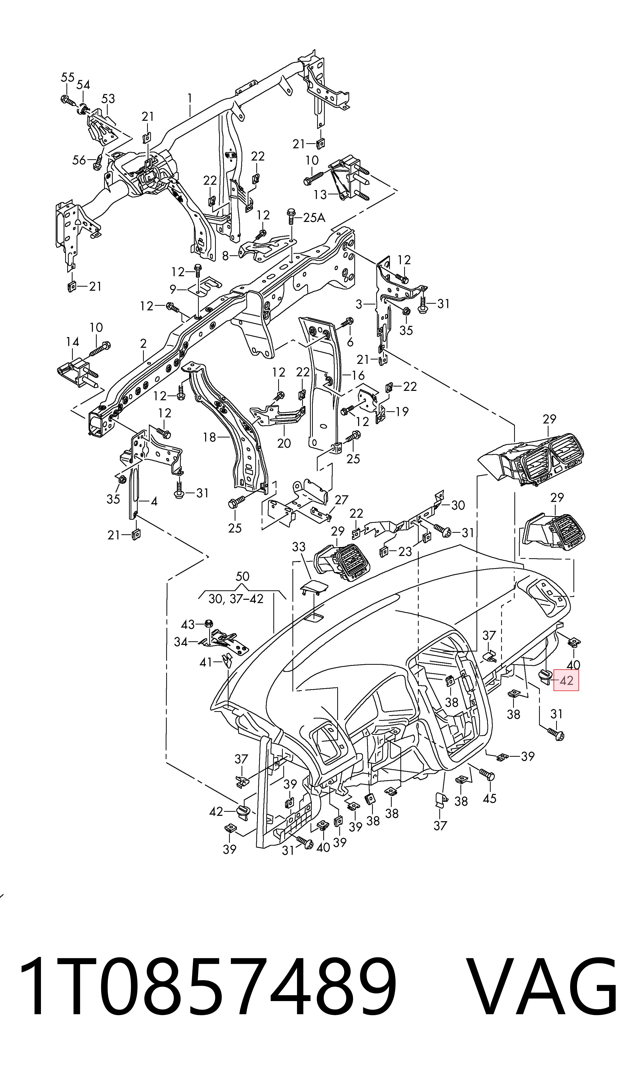 1T0857489 VAG