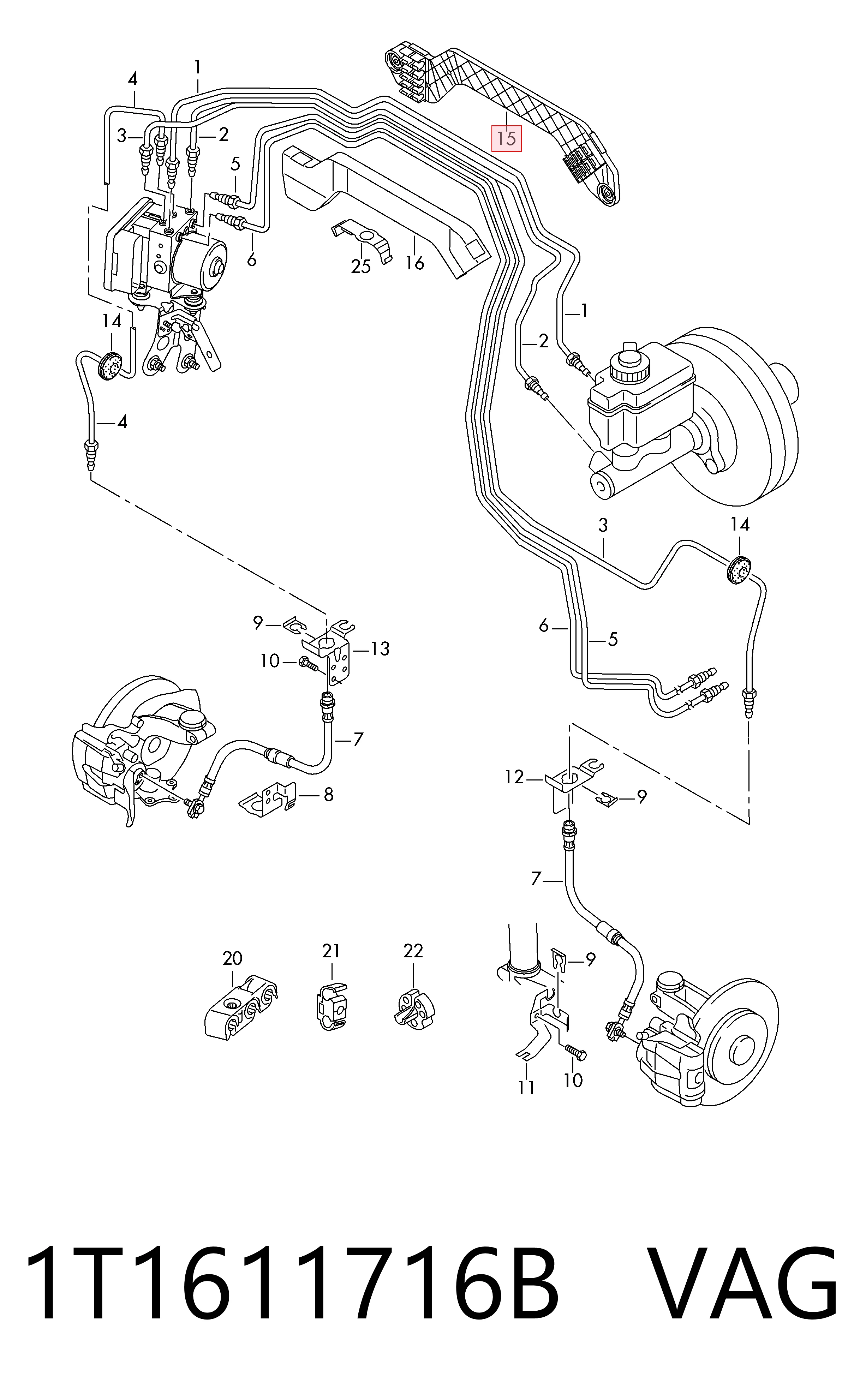 1T1611716B VAG 
