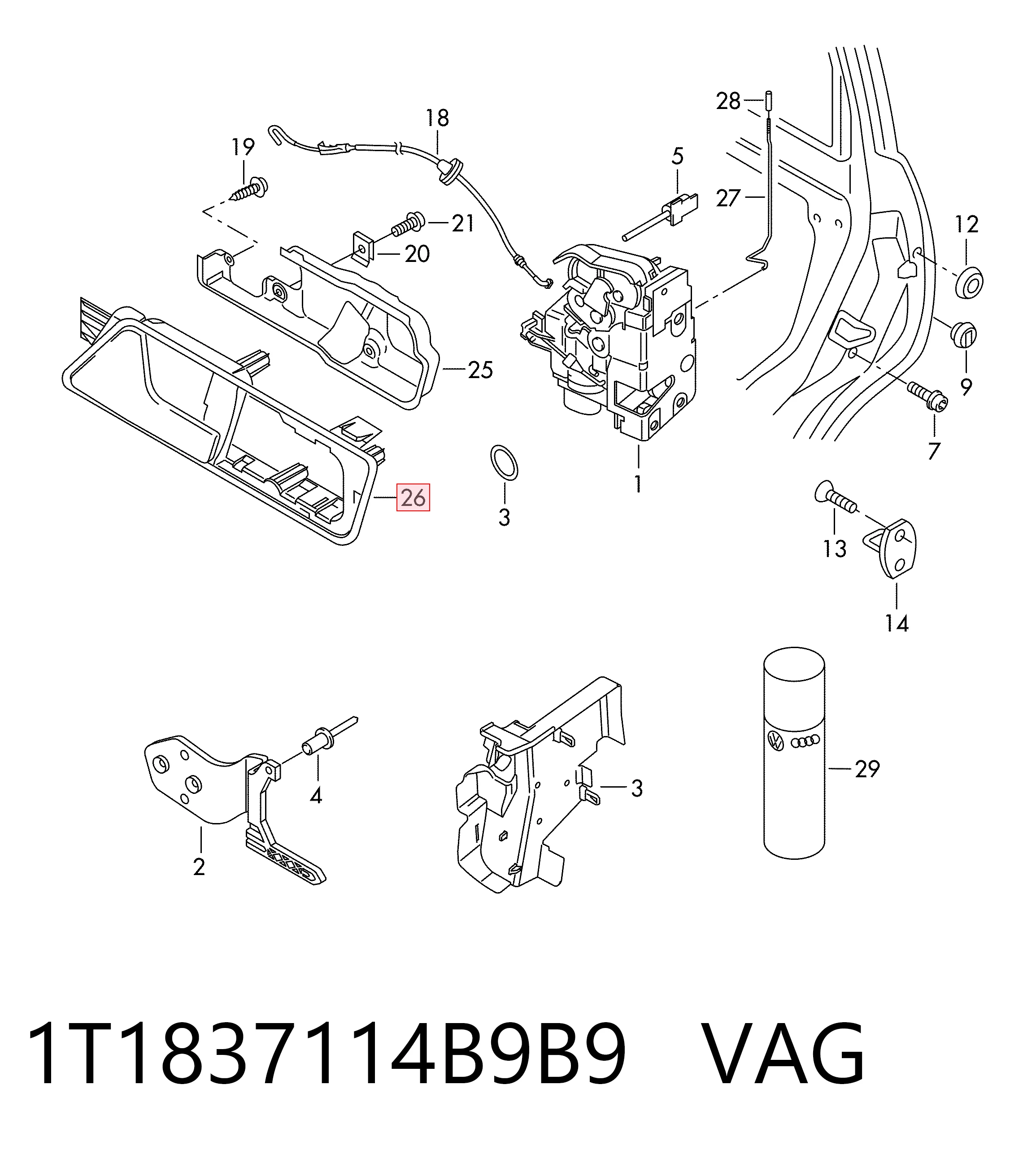 1T1837114B9B9 VAG