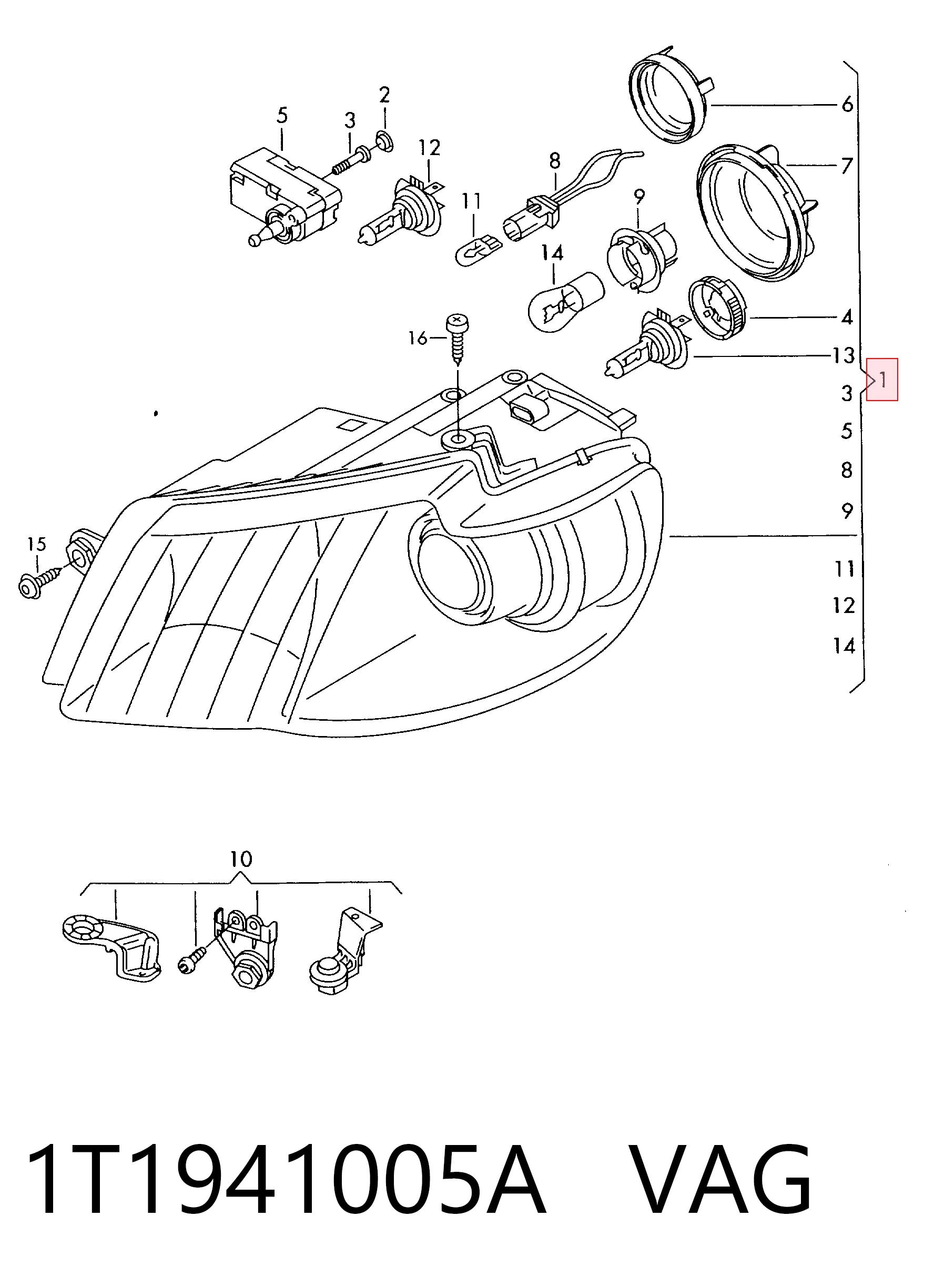 1T1941005A VAG