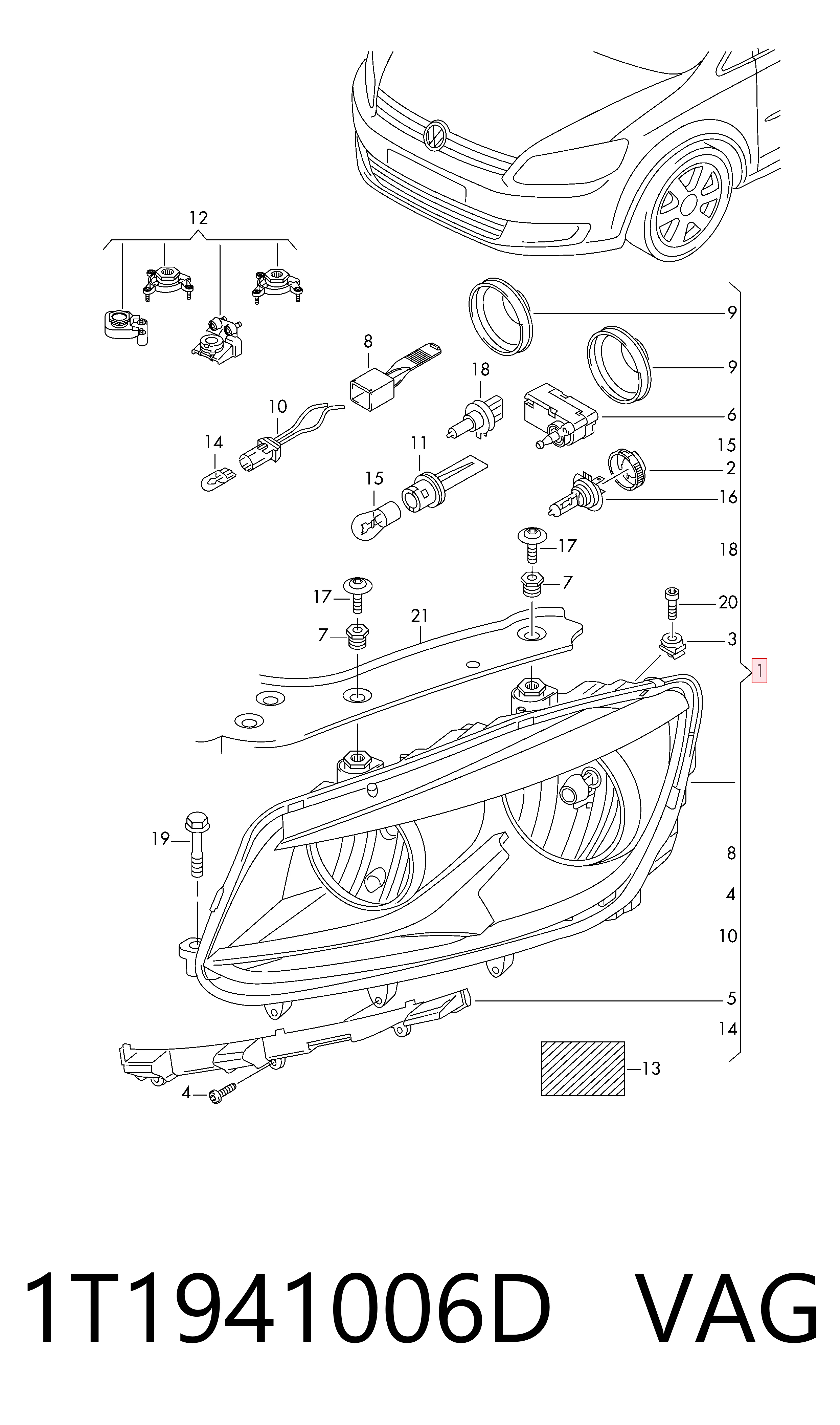 Volkswagen Touran II monovolume comprar em Portugal