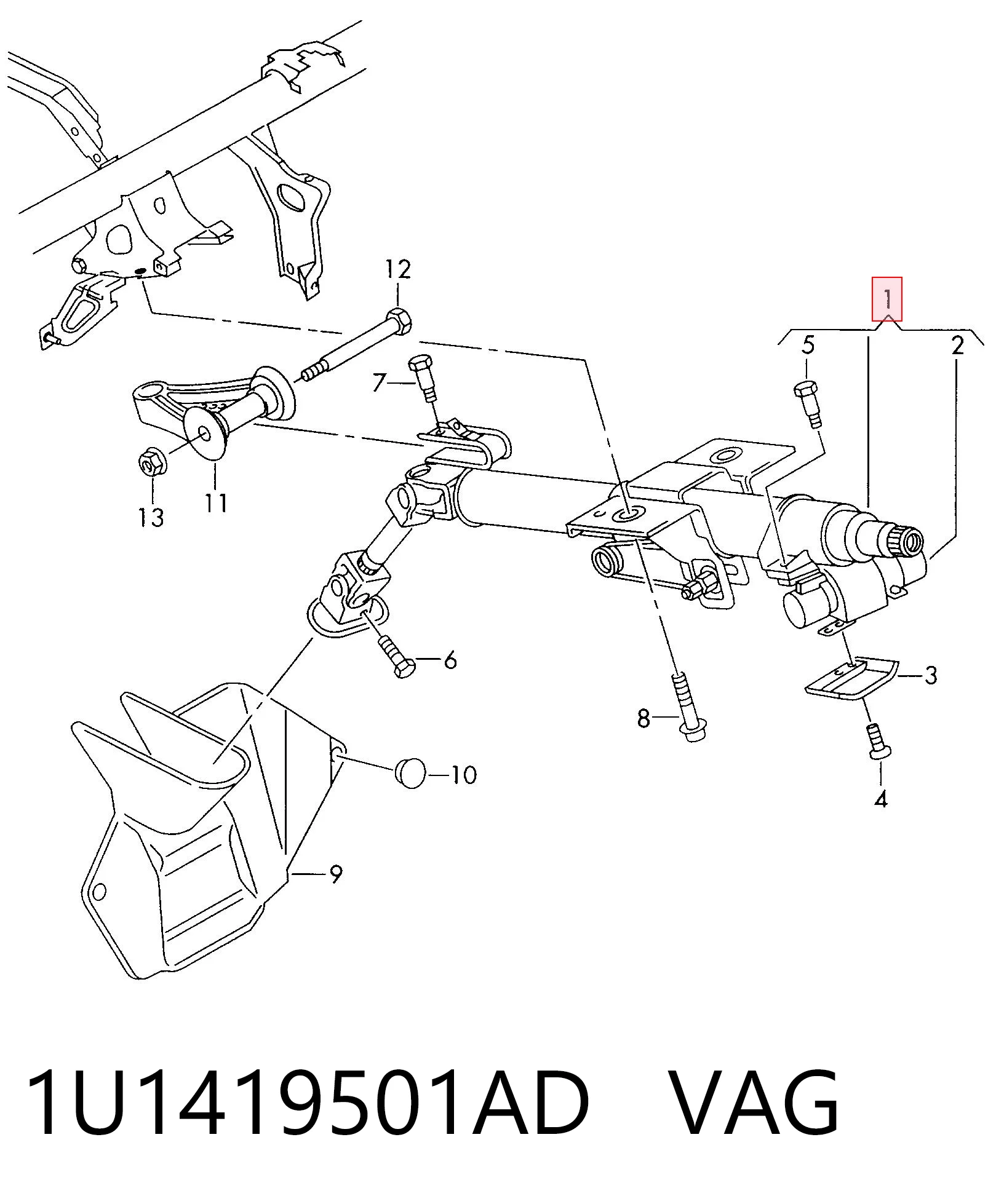 1U1419501AD VAG