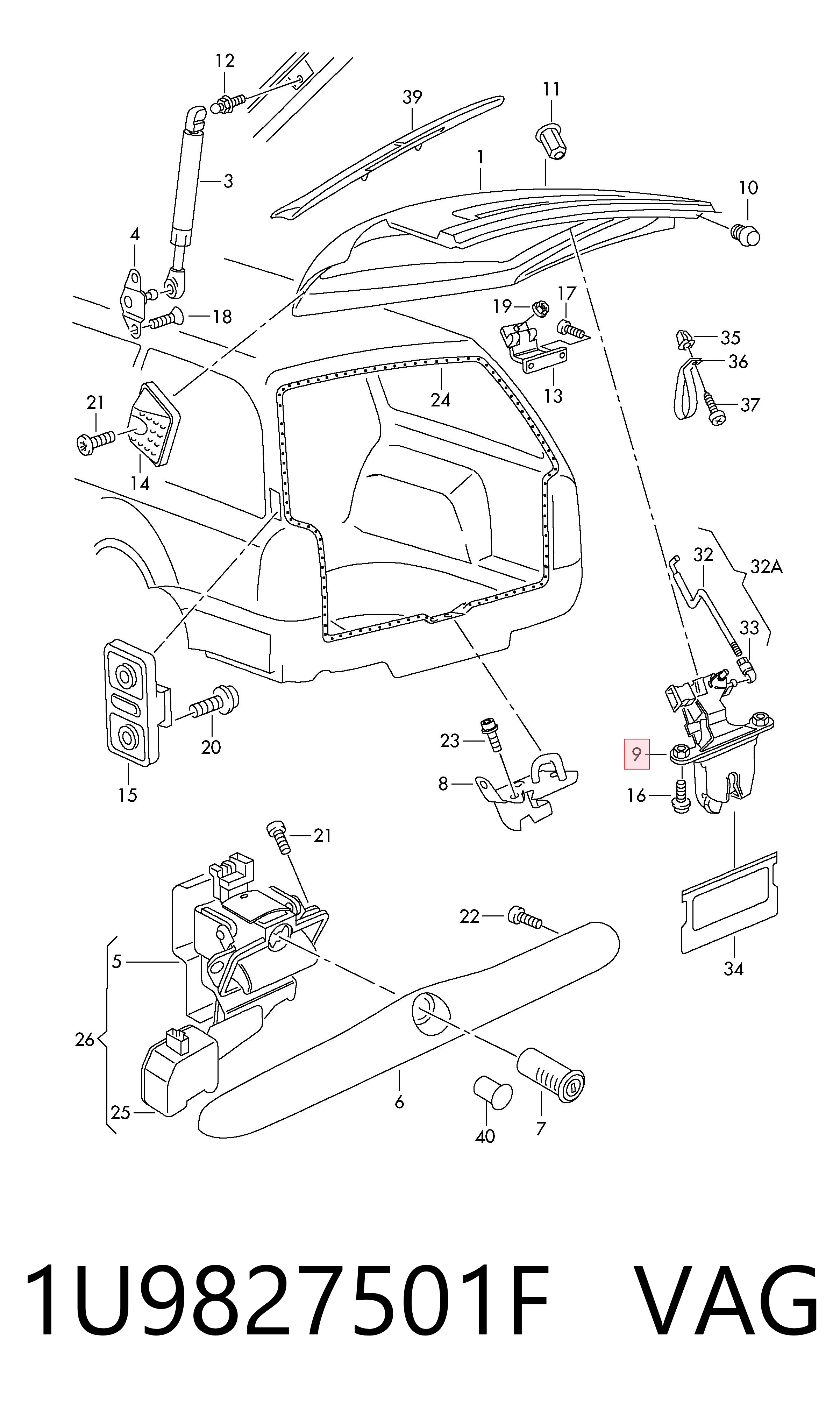 1U9827501F VAG