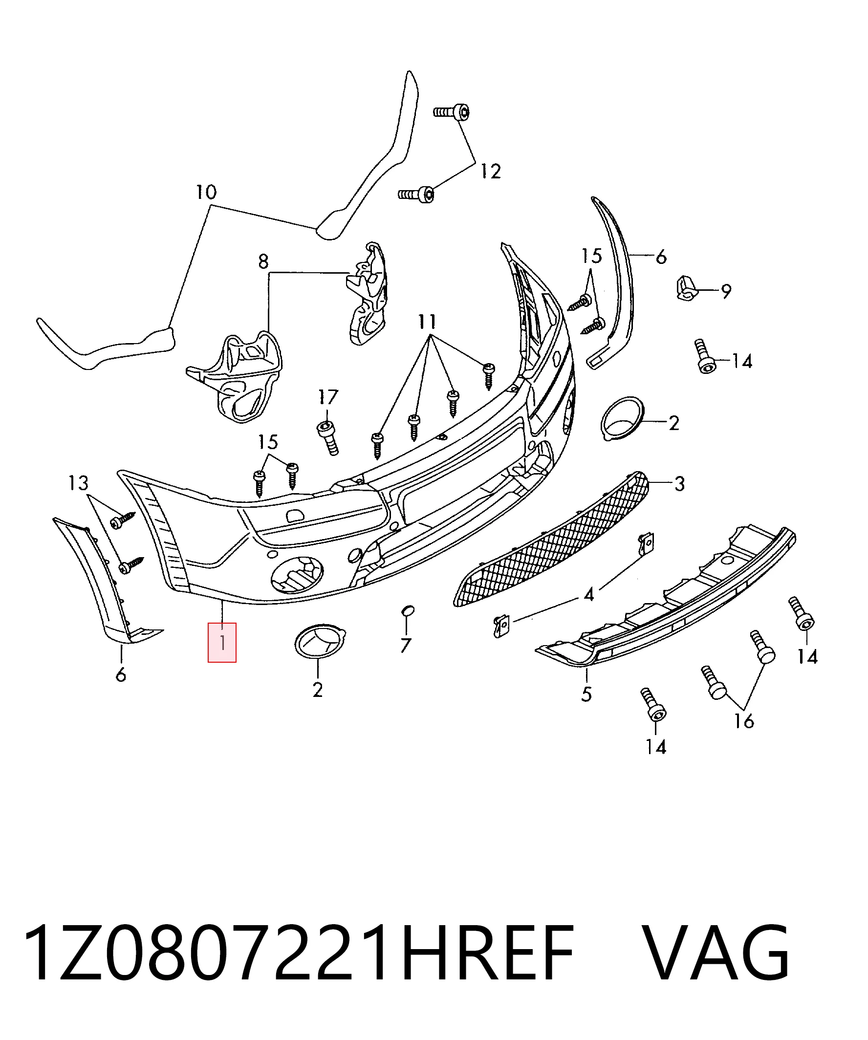 1Z0807221HREF VAG