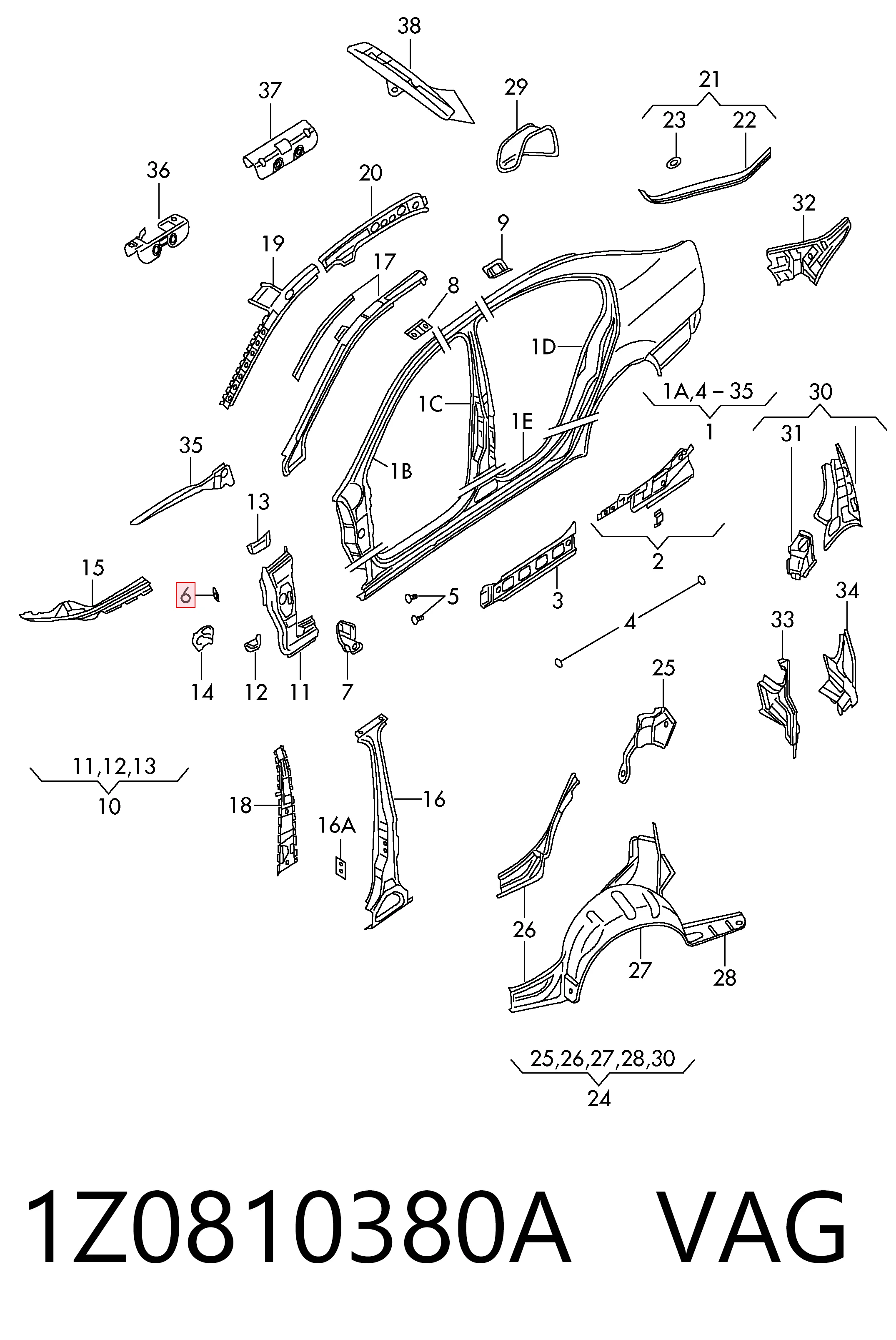 1Z0810380A VAG 