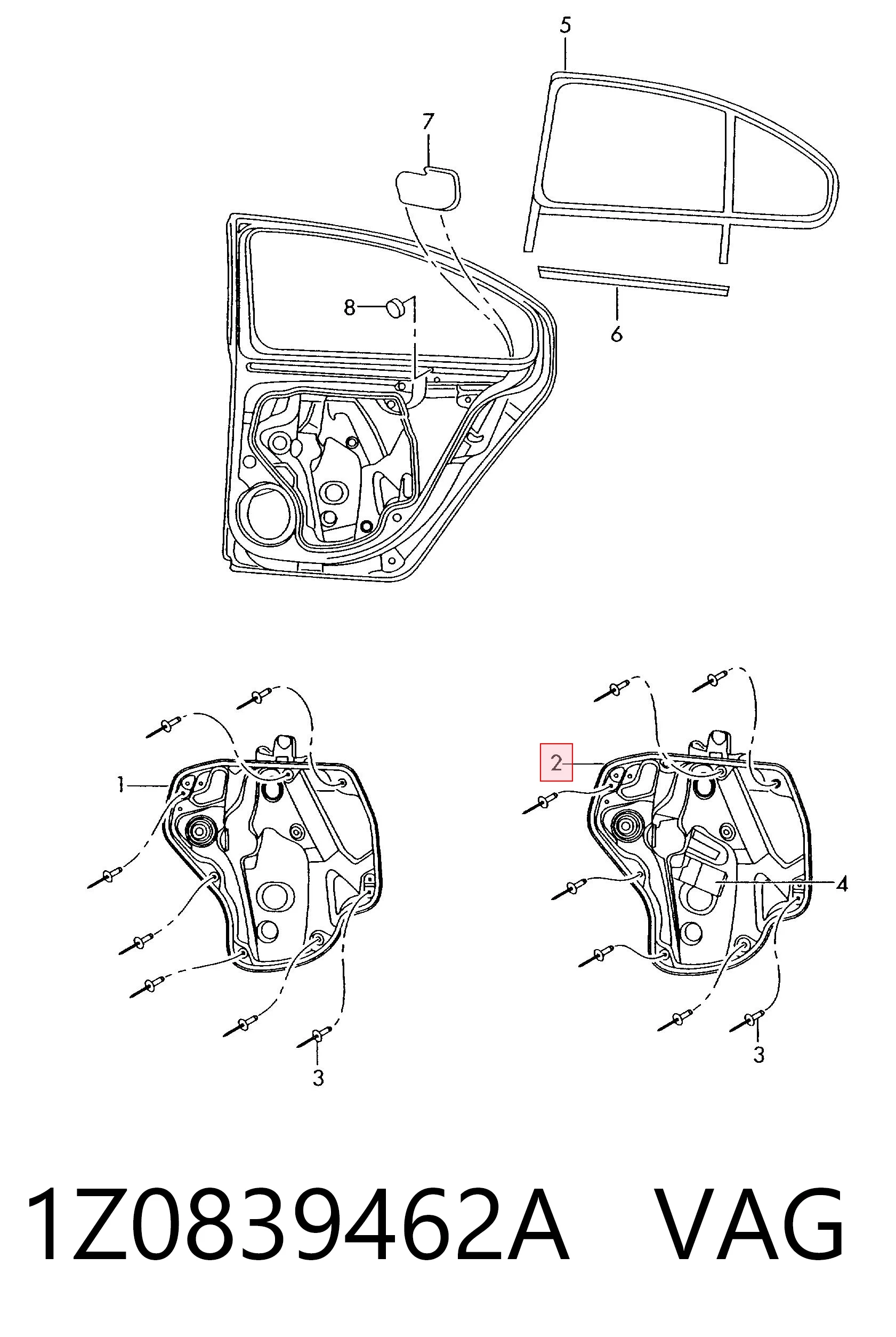 1Z0839462A VAG