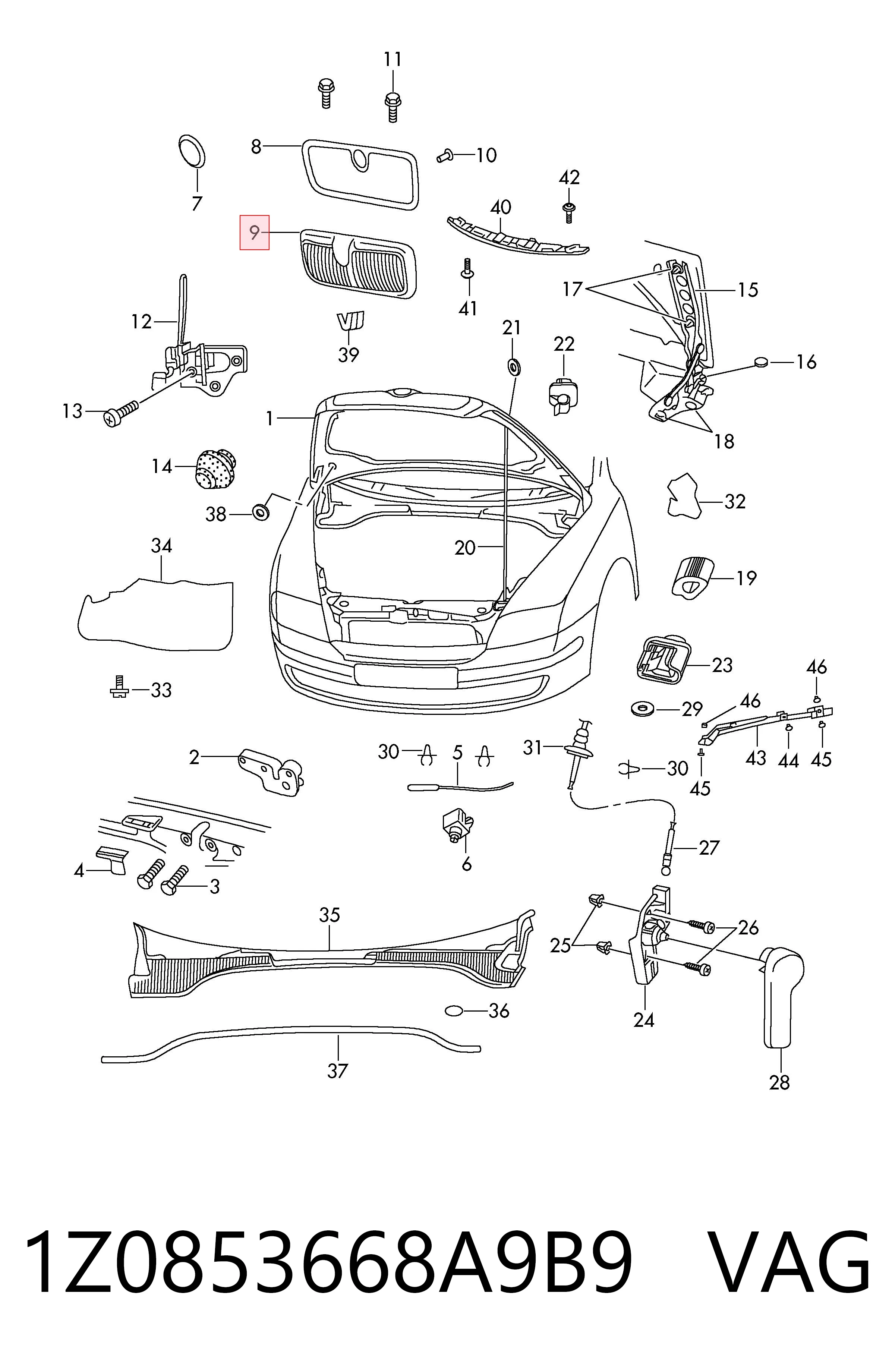 1Z0853668A9B9 VAG