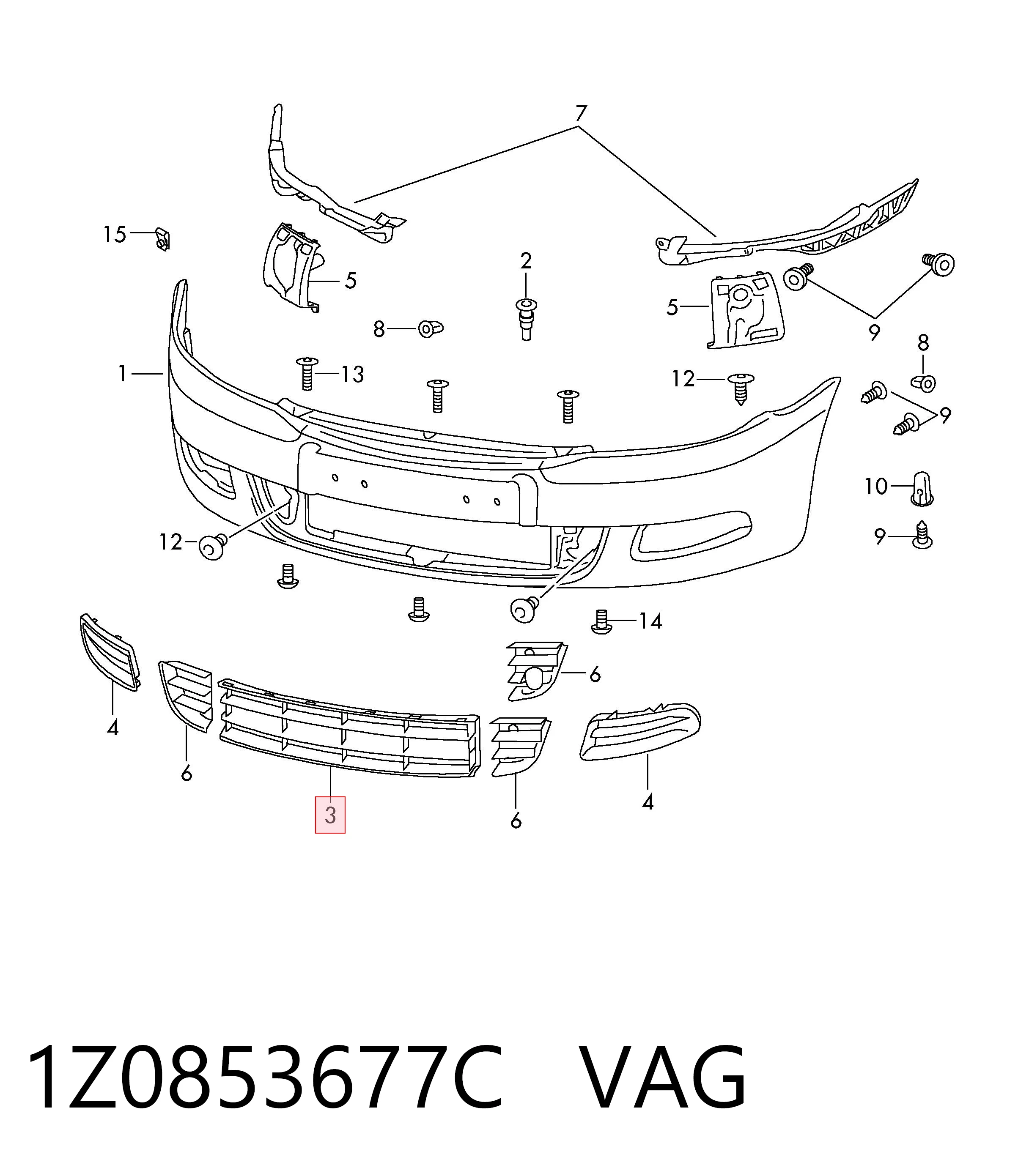 1Z0853677C VAG