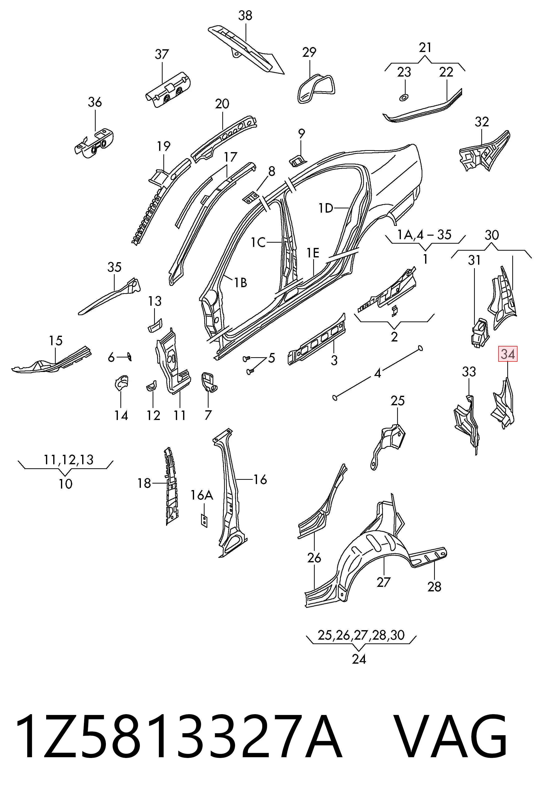 1Z5813327A VAG