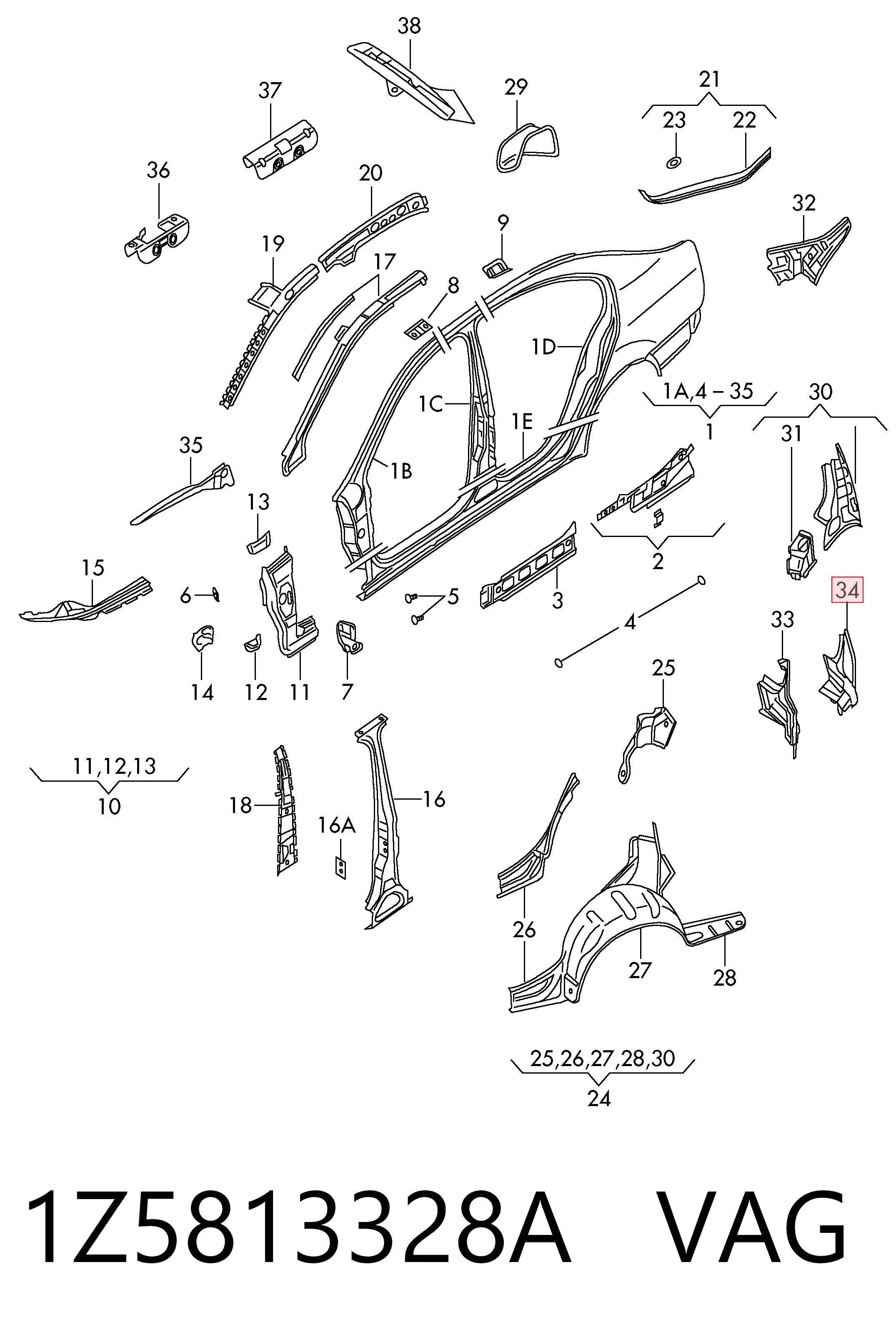 1Z5813328A VAG