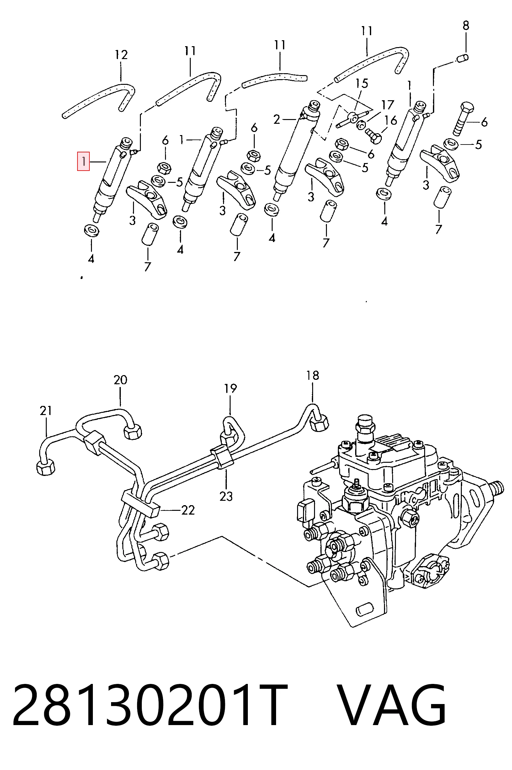 Compre Injetor de injeção de combustível Seat Cordoba 