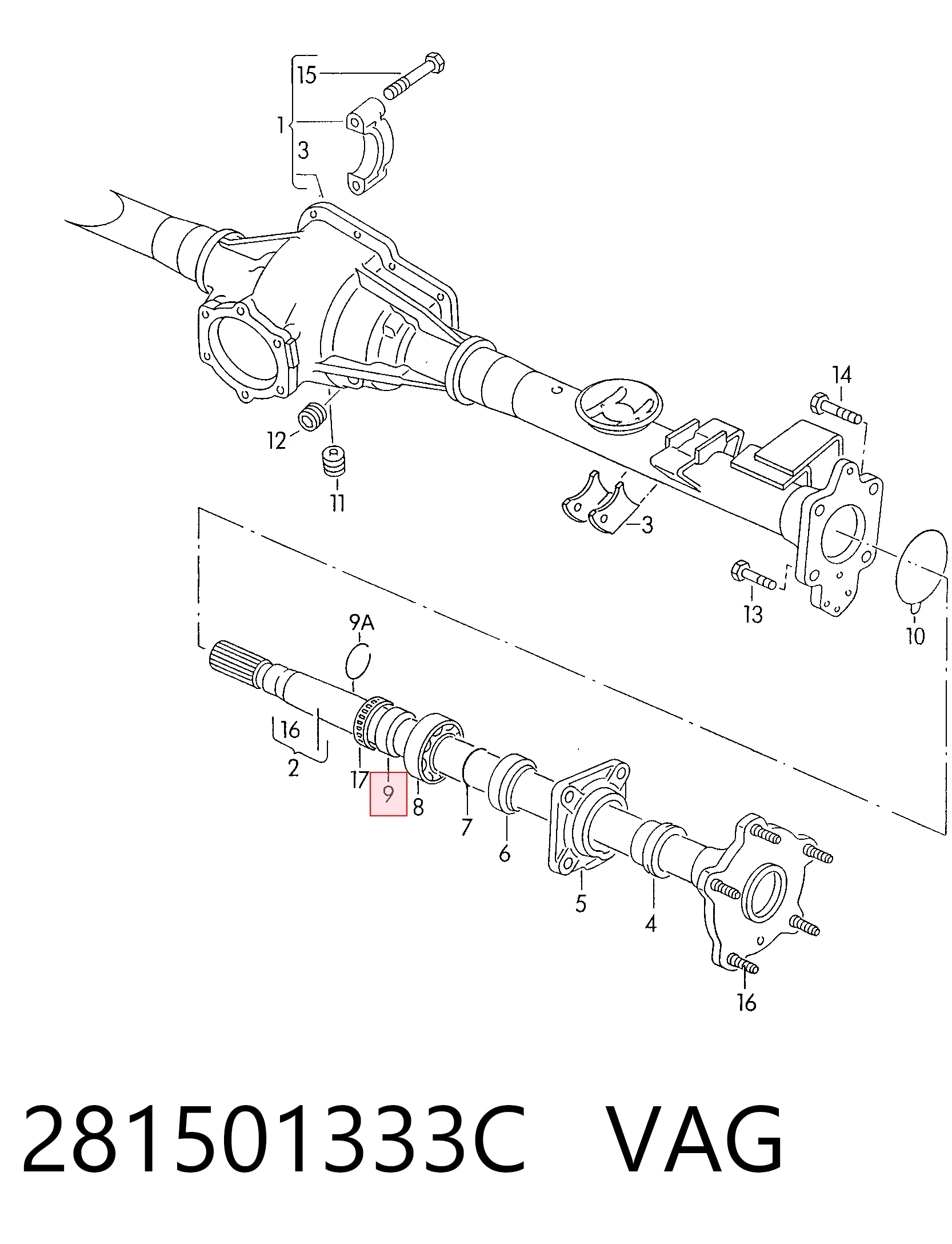 281501333C VAG