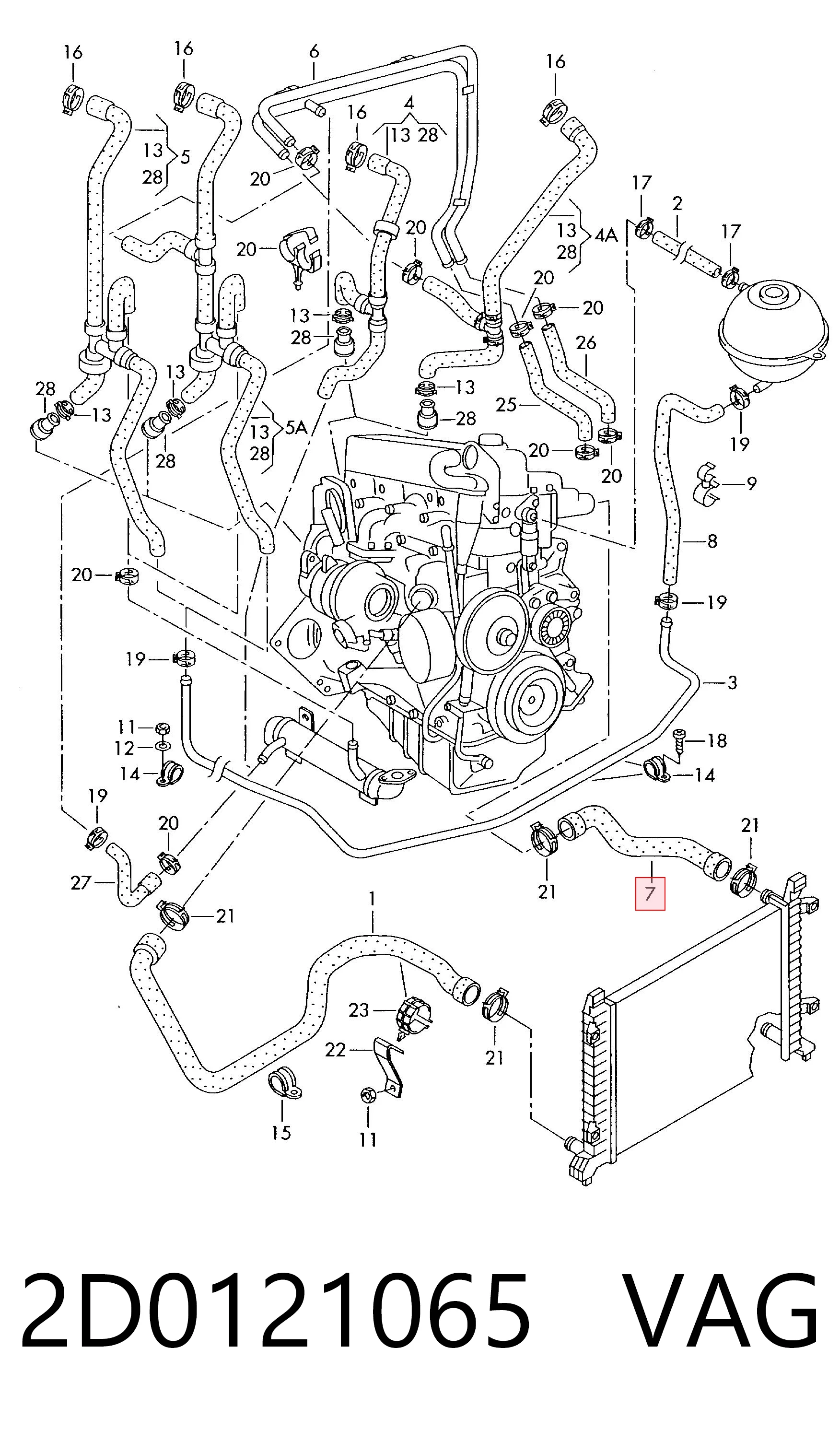 2D0121065 VAG
