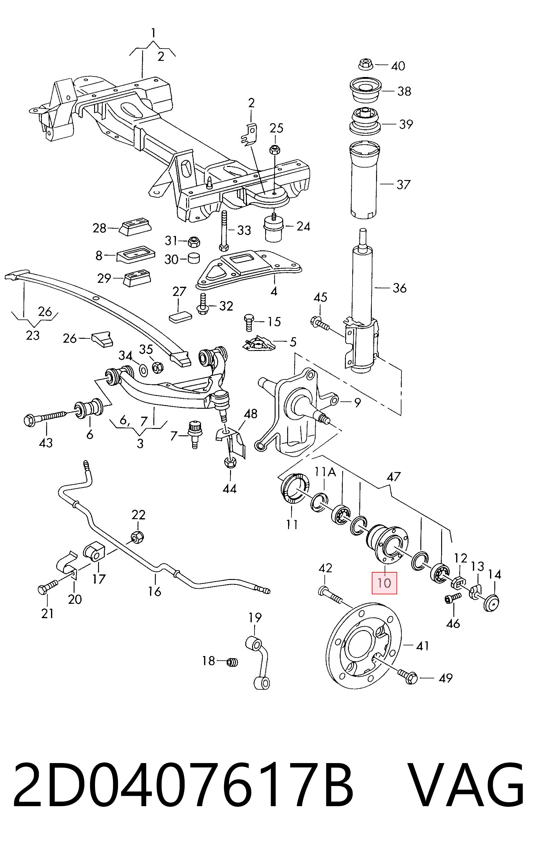 2D0407617B VAG