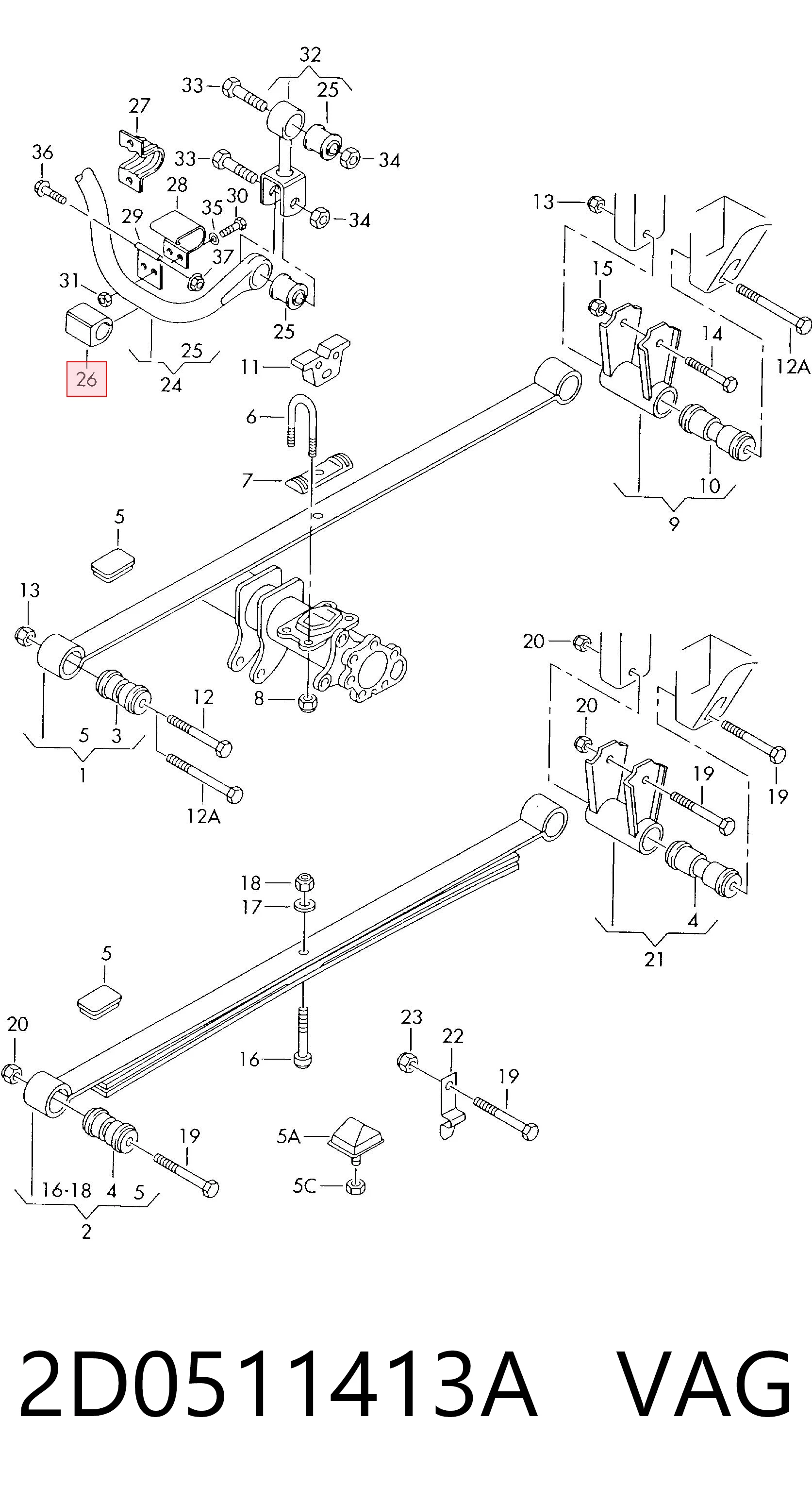 2D0511413A VAG