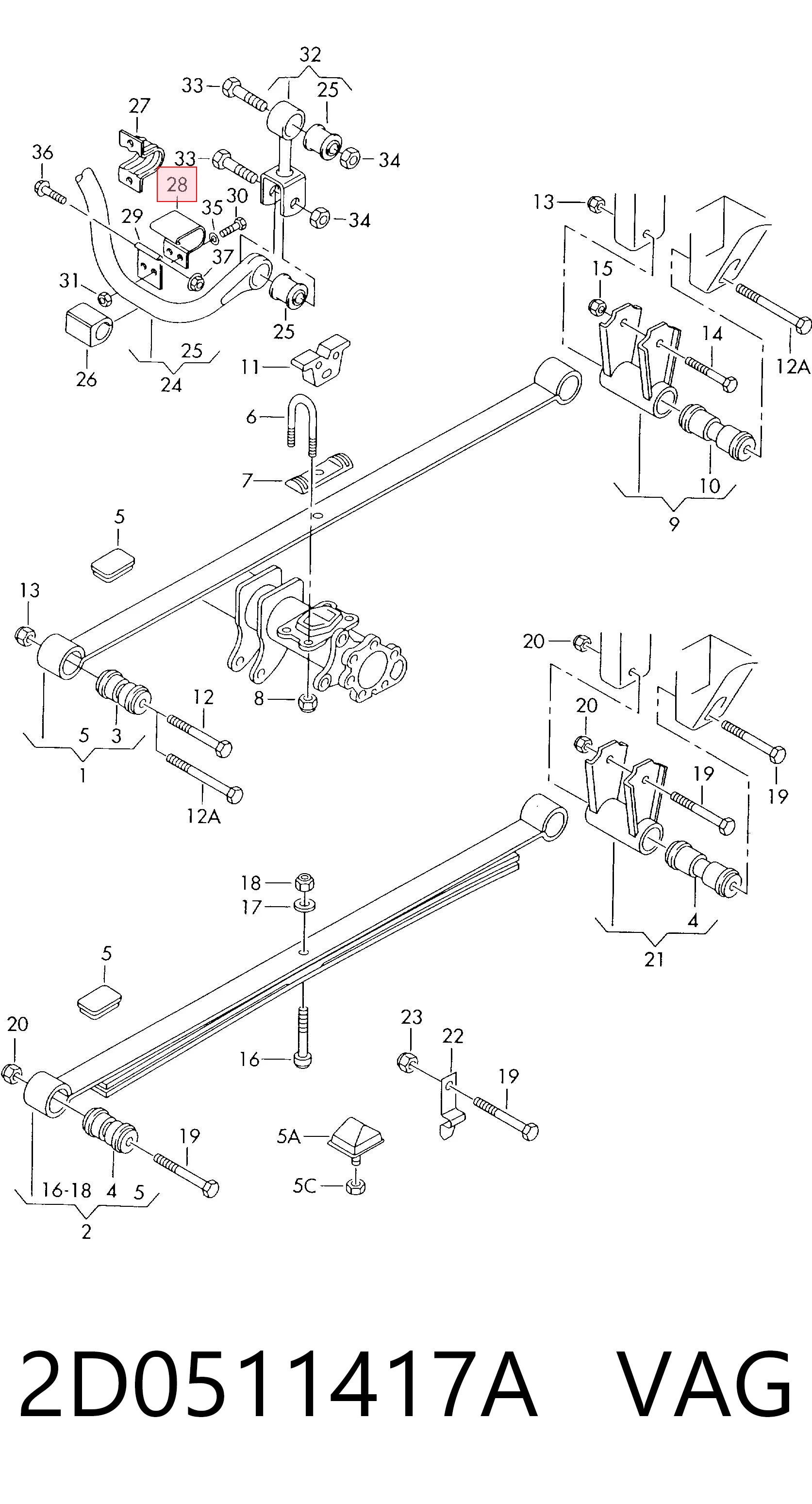 2D0511417A VAG
