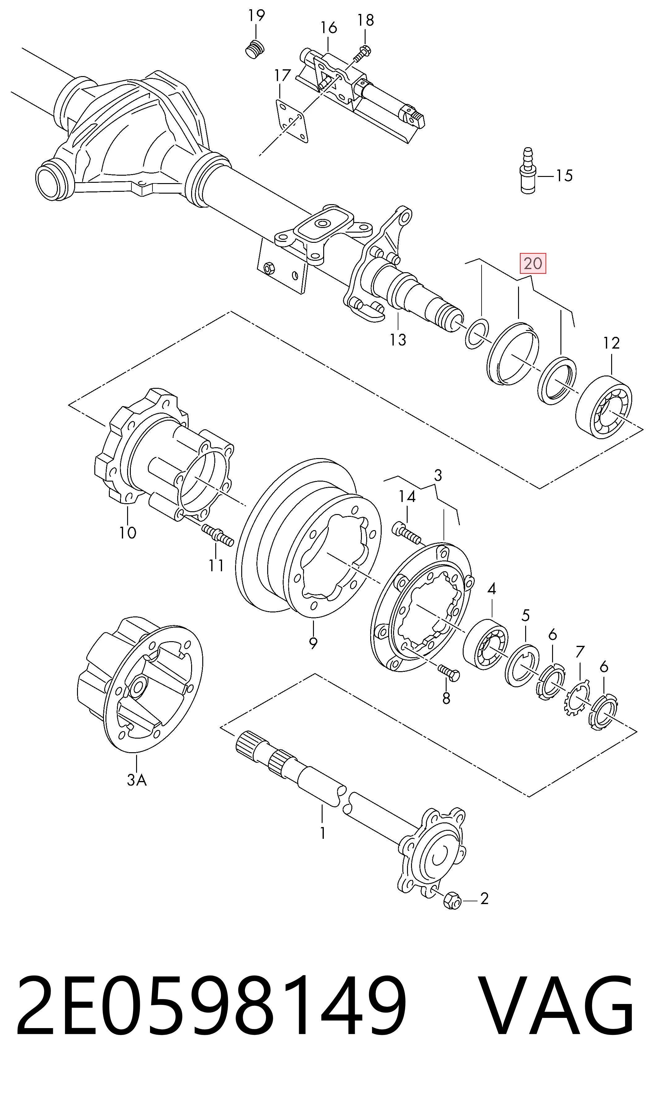 Anel de ABS 3M407017 AND