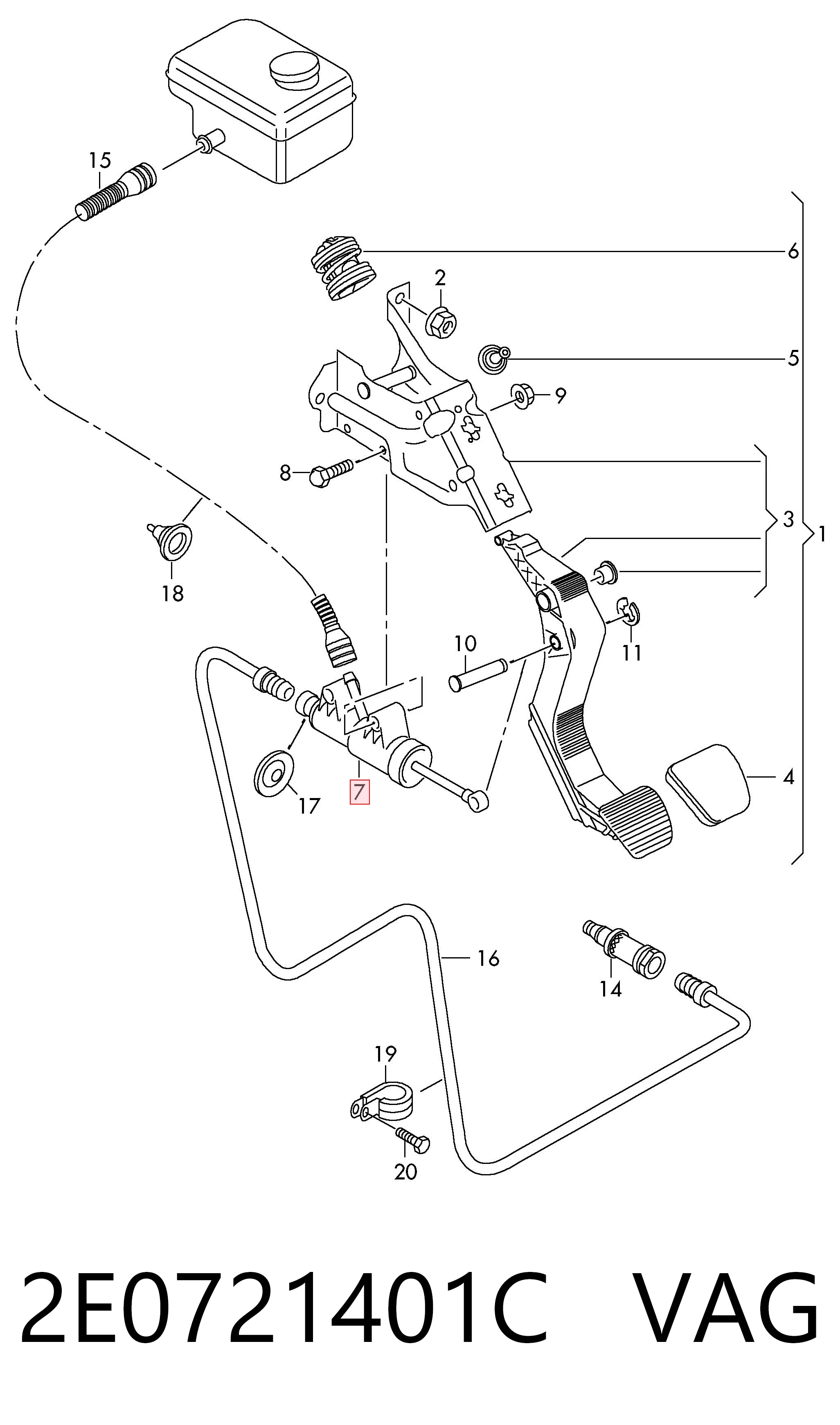 2E0721401C VAG