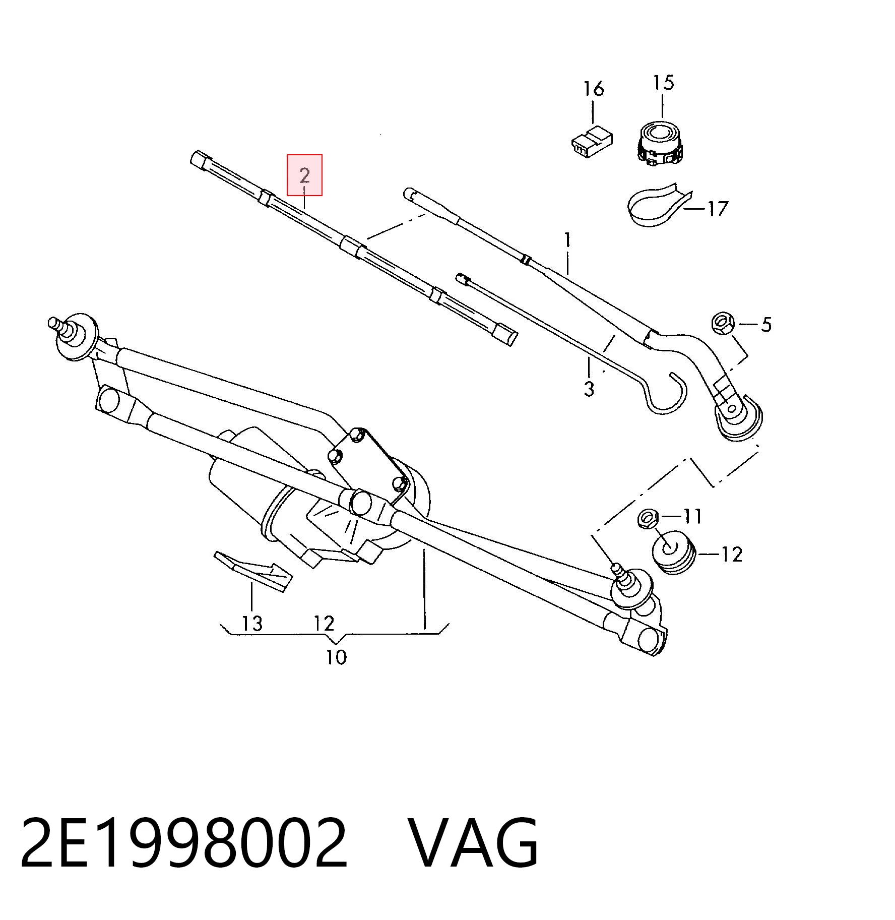 2E1998002 VAG