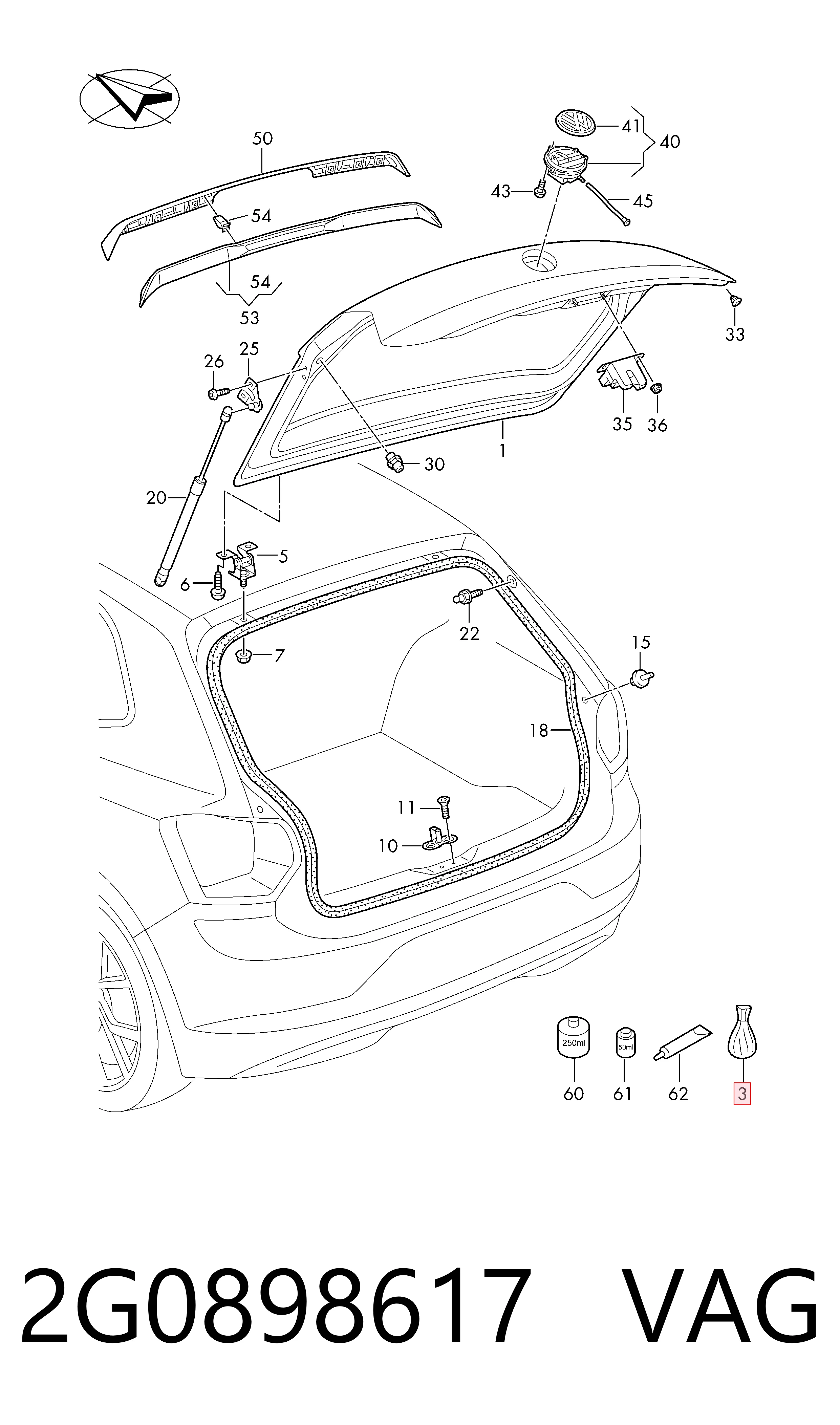 2G0898617 VAG