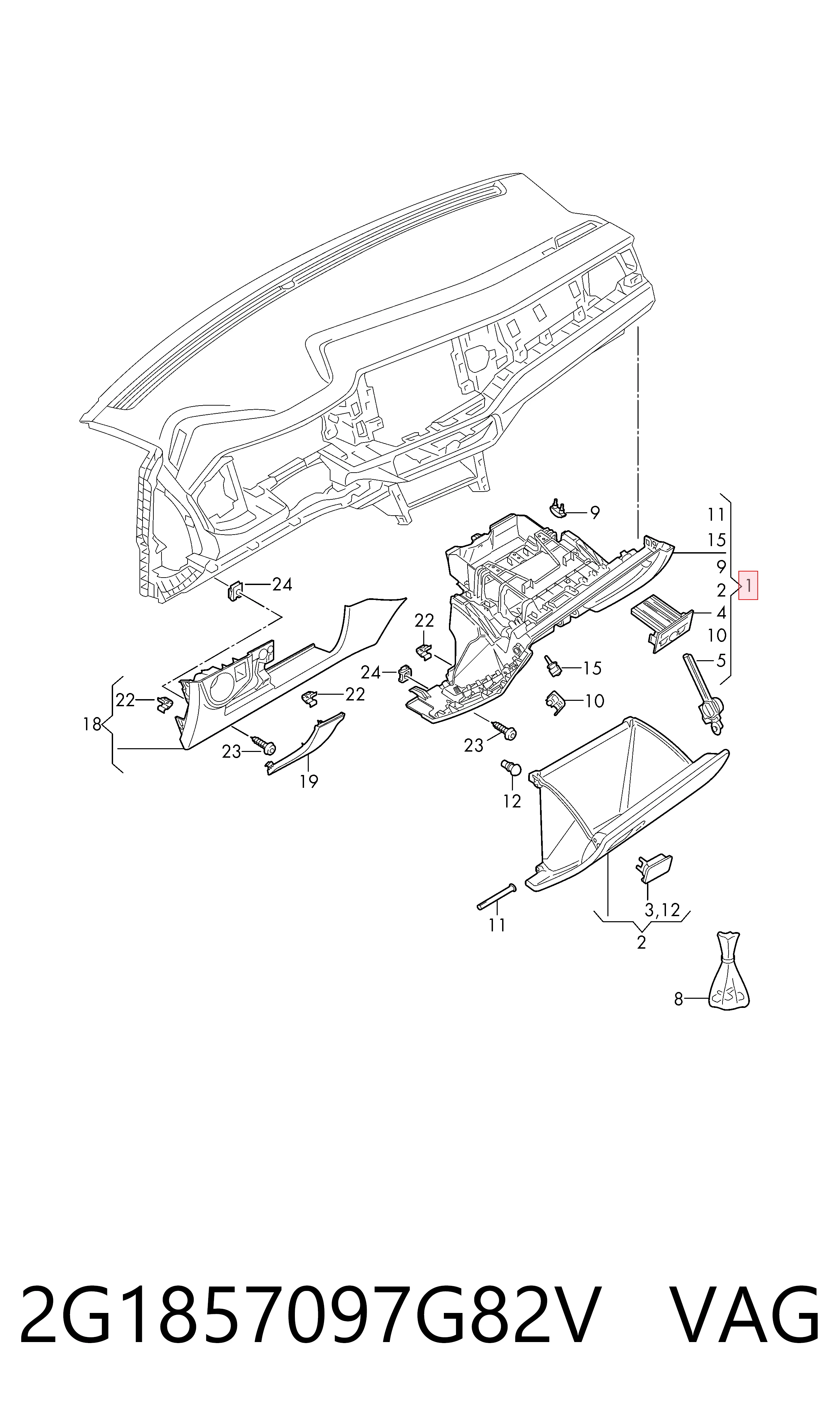 2G1857097G82V VAG