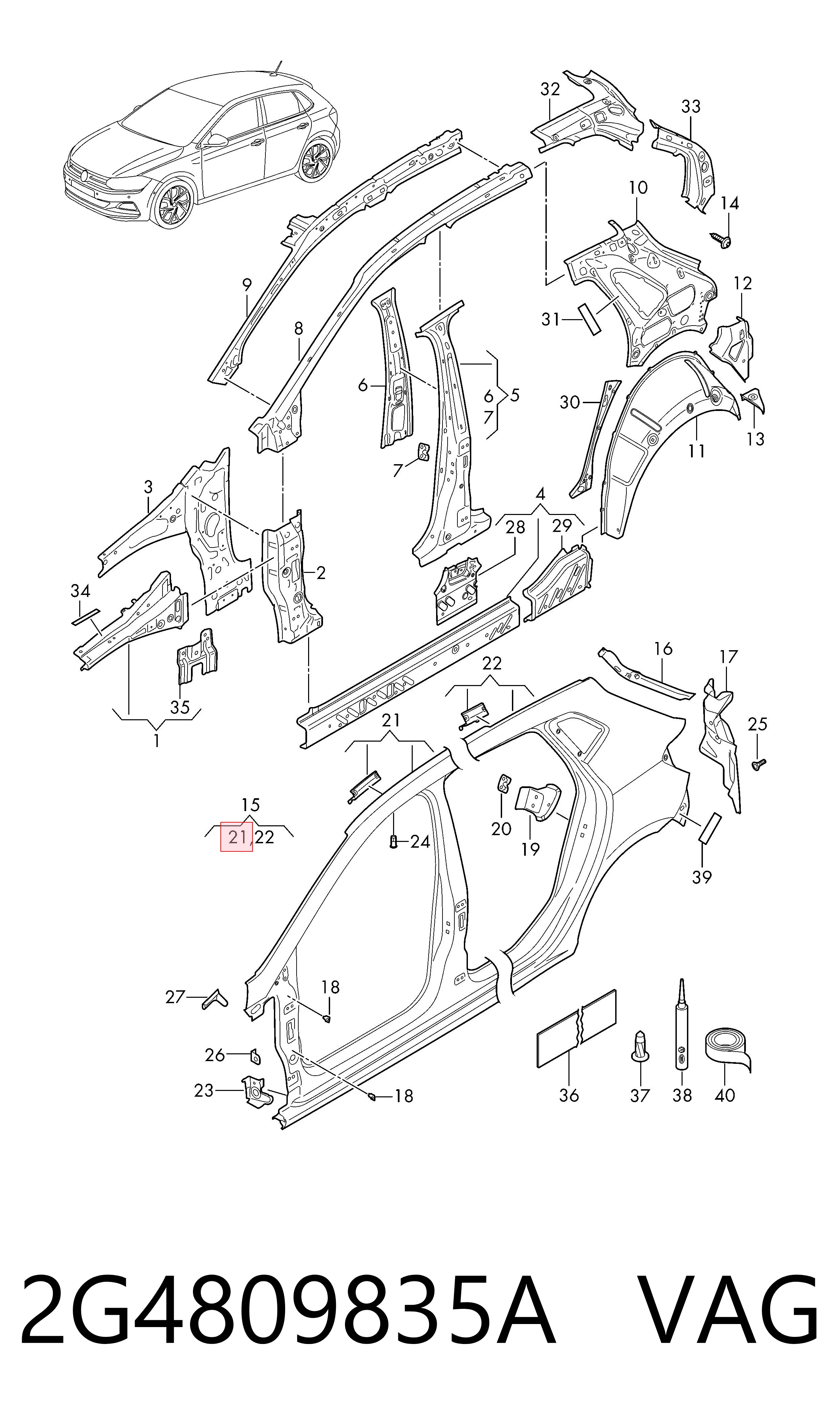 2G4809835A VAG