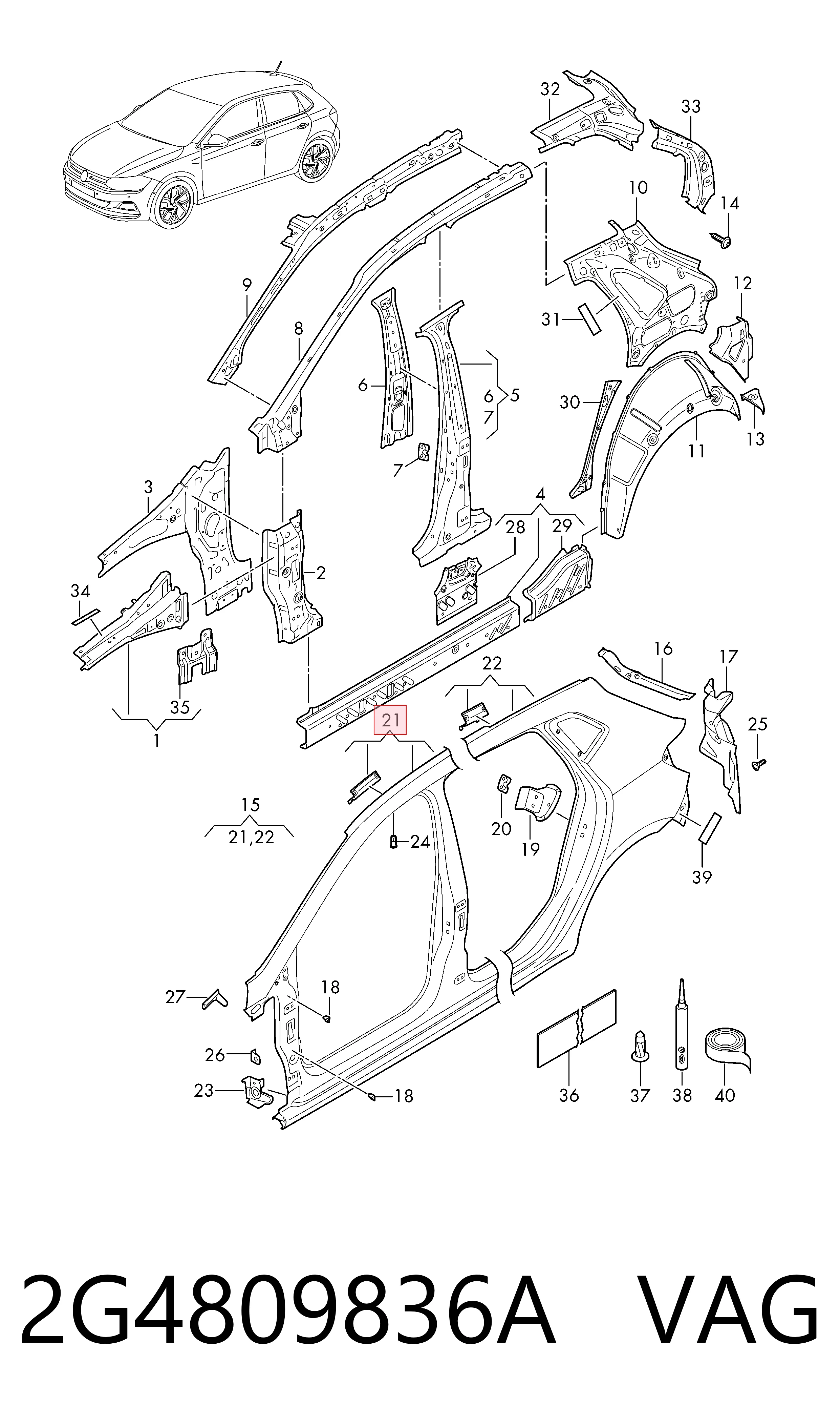 2G4809836A VAG