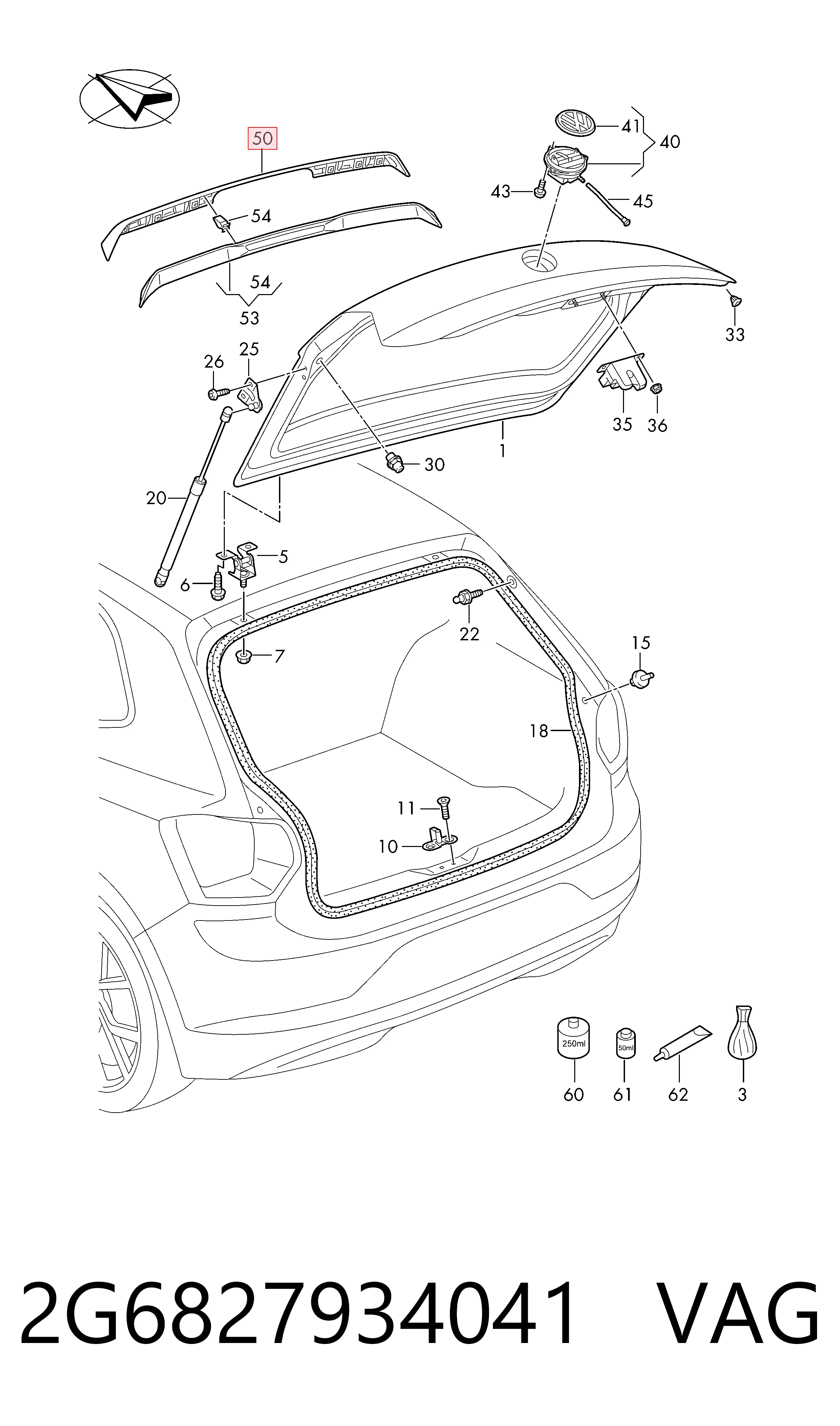2G6827934041 VAG