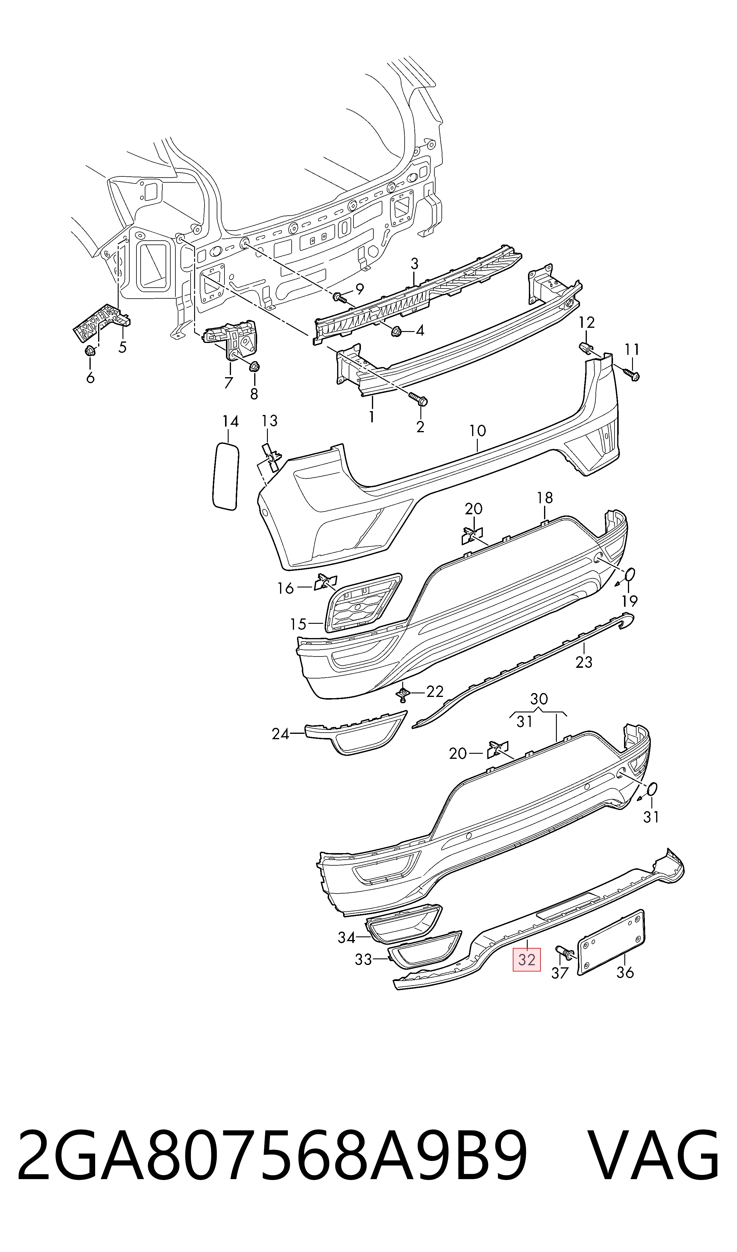 2GA807568A9B9 VAG