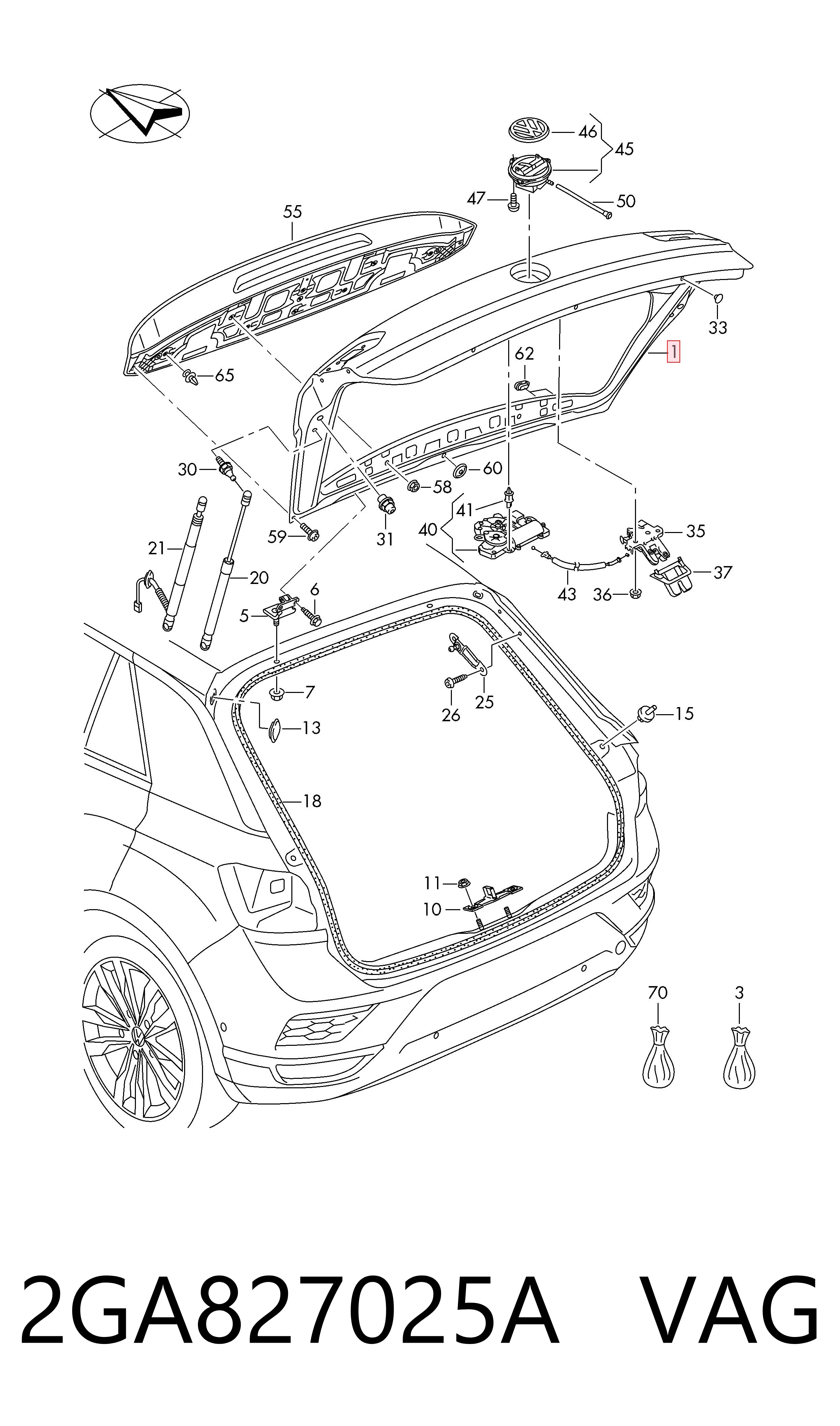 2GA827025A VAG